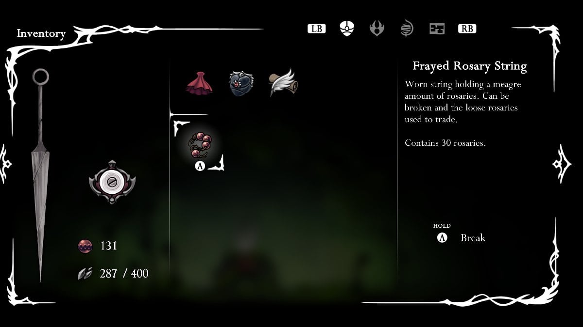 Should You Break the Frayed Rosary String in Hollow Knight Silksong?