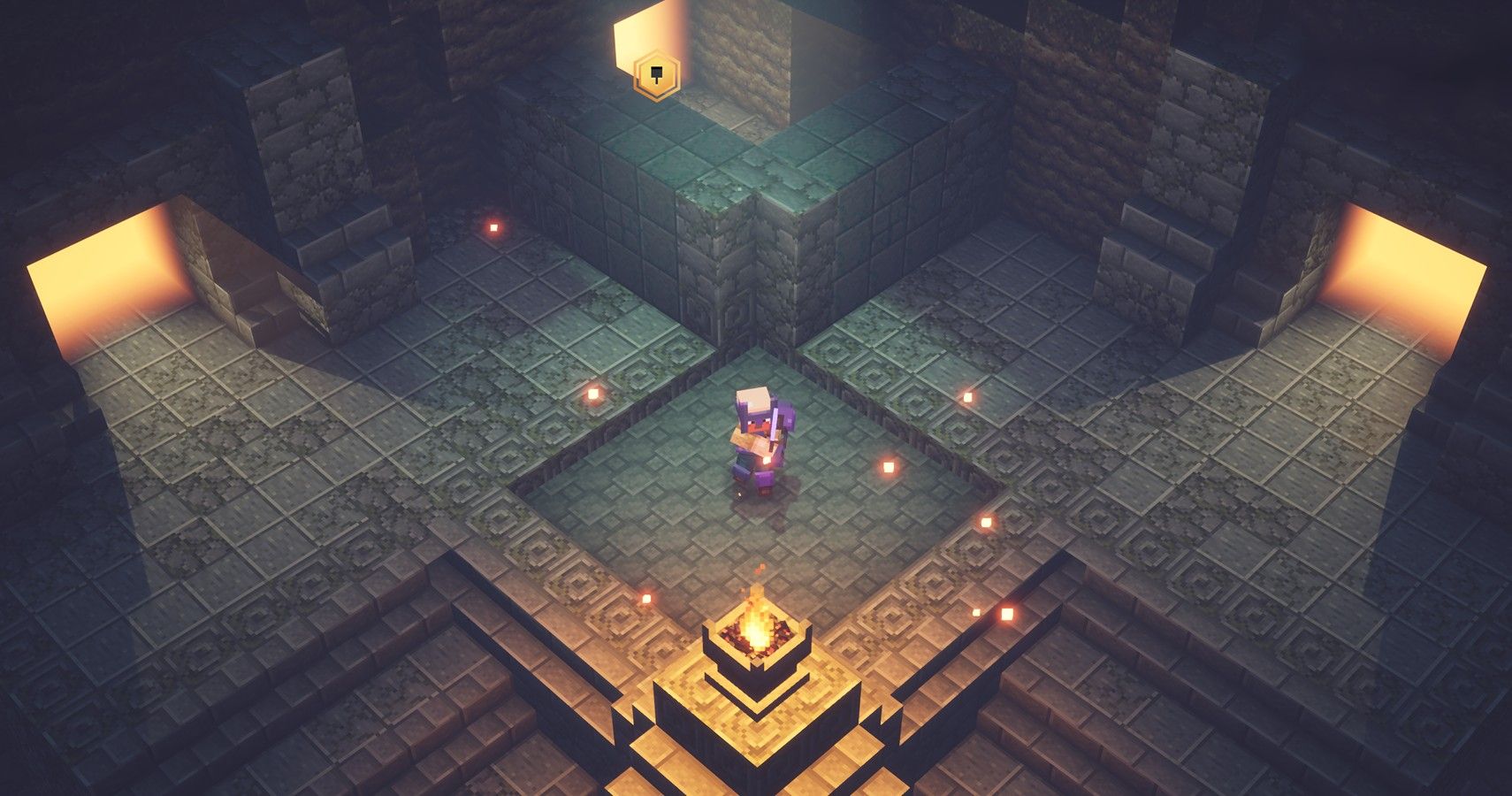 Minecraft Dungeons: How To Solve The Soggy Cave Puzzles