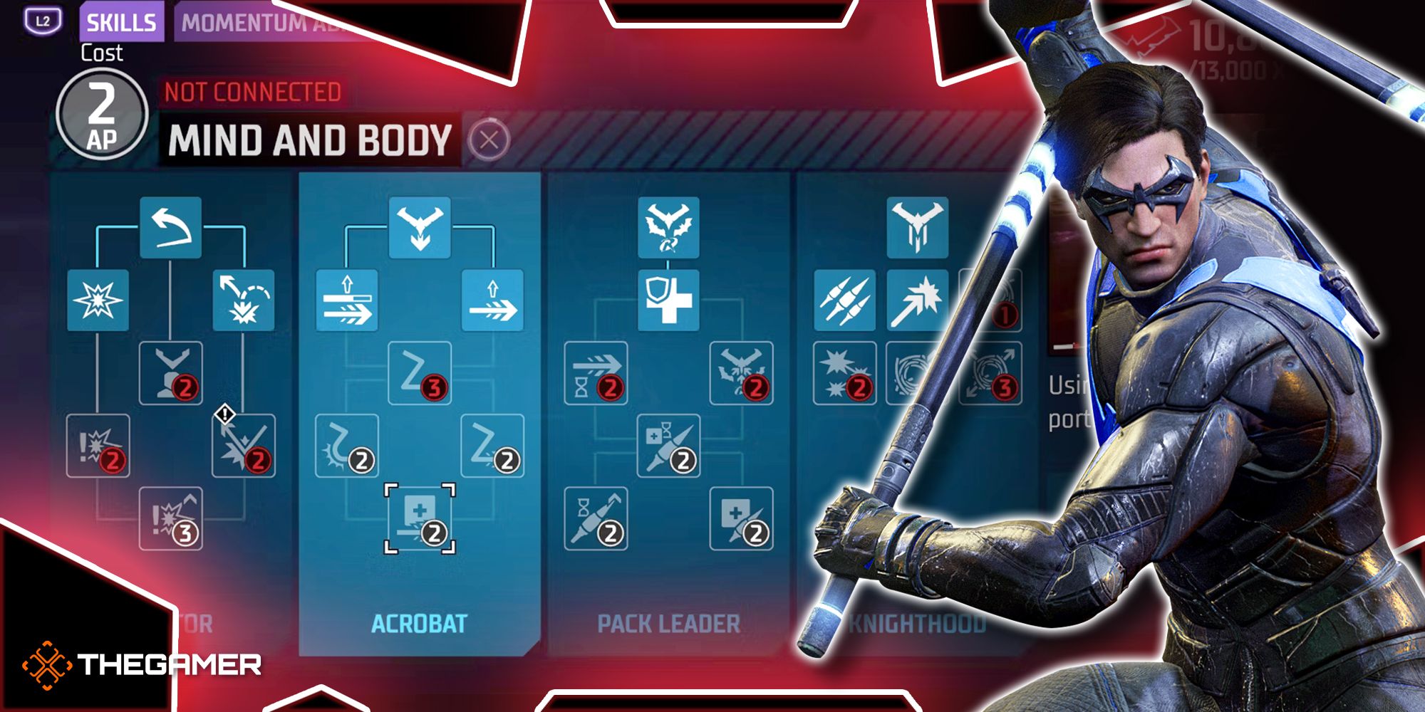 Gotham Knights: Nightwing Skill Tree Guide