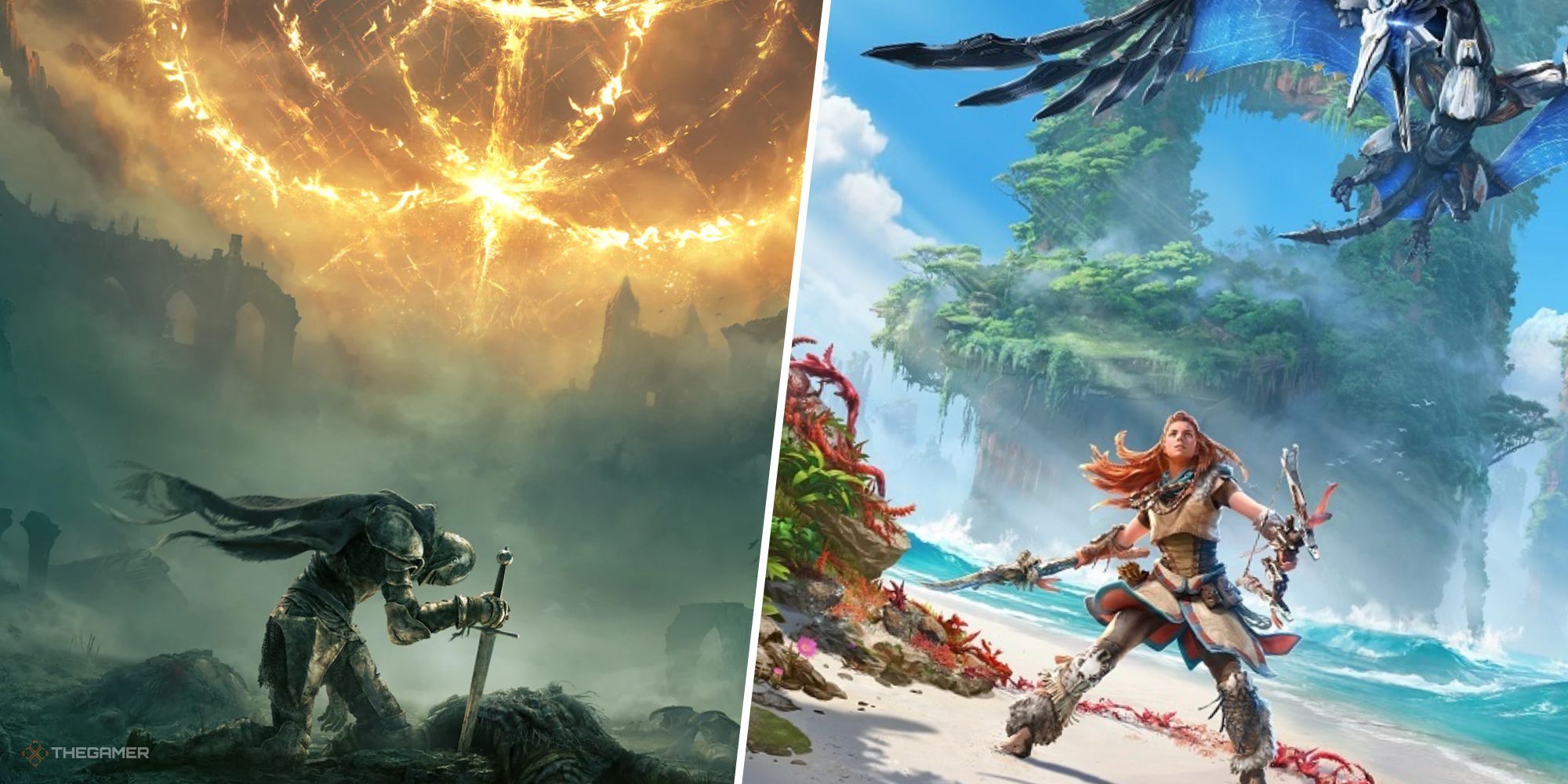 Elden Ring and Horizon Forbidden West Tied At The Game Awards