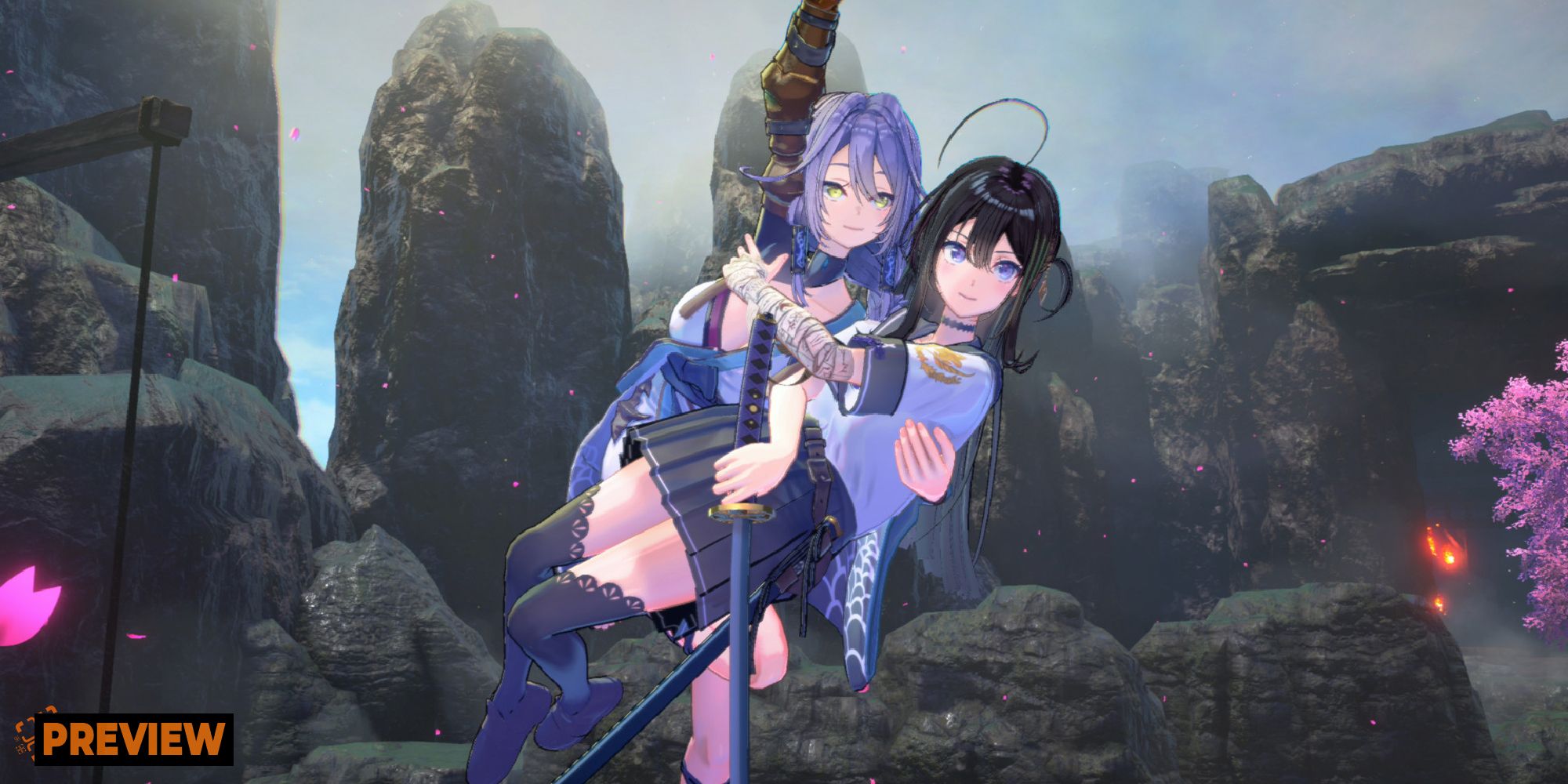 Samurai Maiden Preview: Sapphic Anime Fan Service Strikes Again