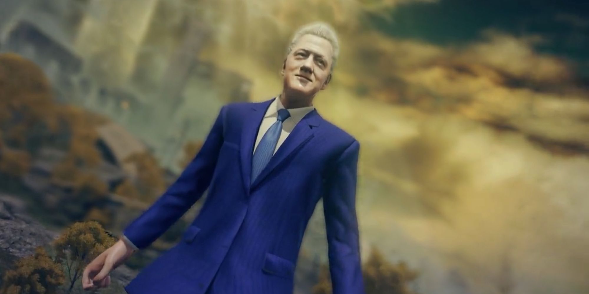 Bill Clinton Has Been Modded Into Elden Ring, Because Of Course