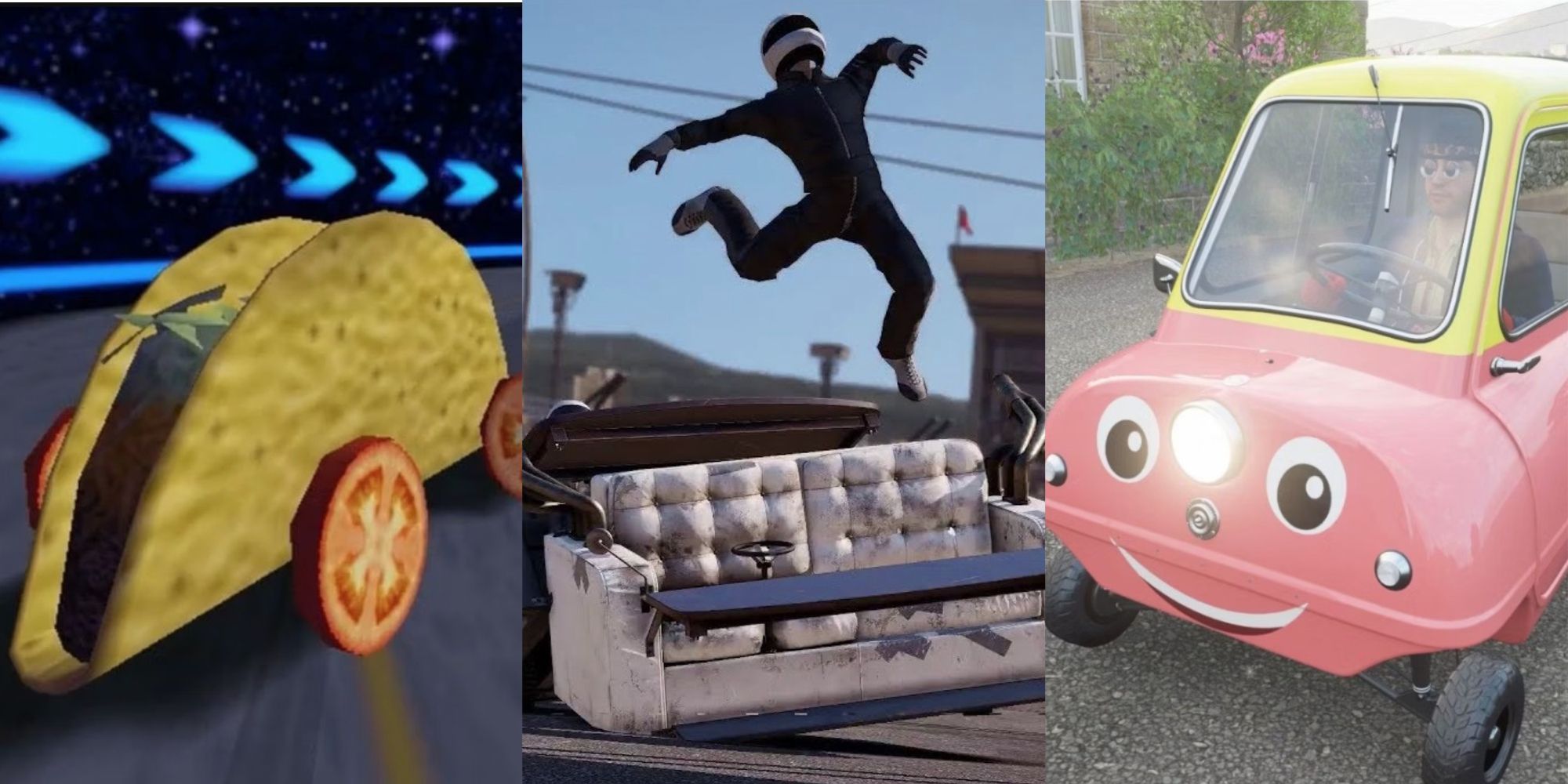 10 Weirdest Cars In Video Games