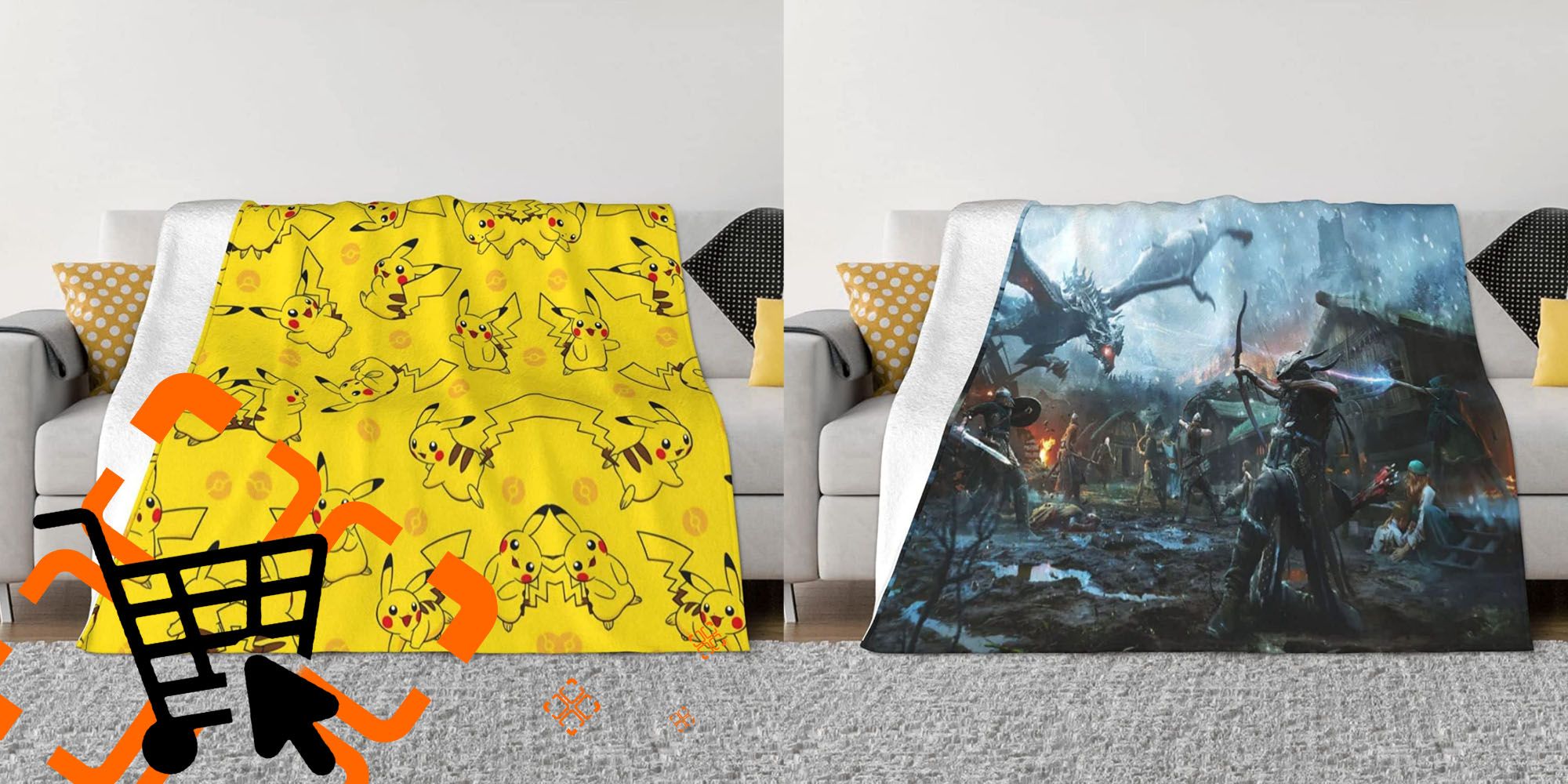 10 Cozy Gaming Blankets To Warm Up With This Winter