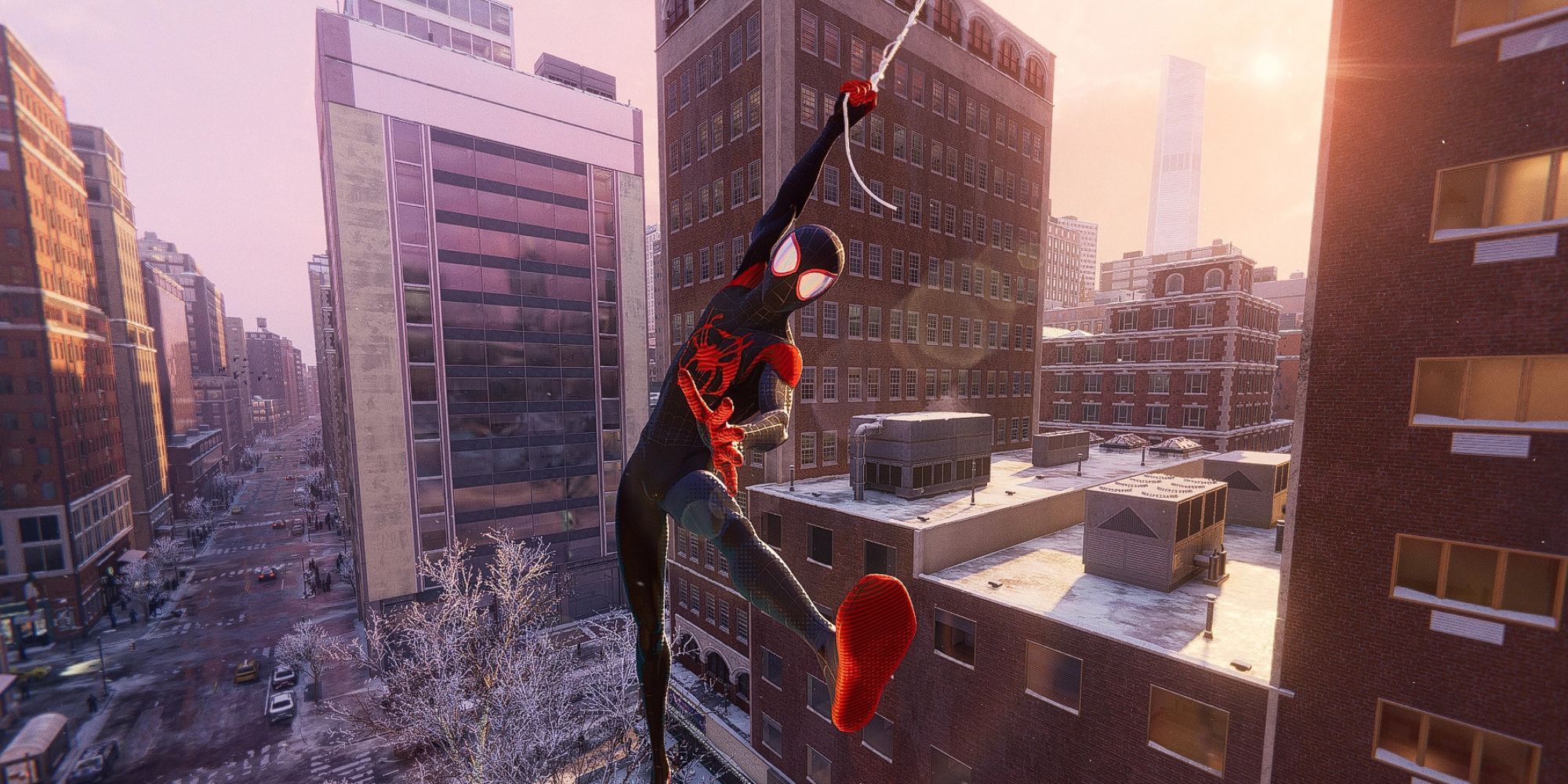 Spider-Man: Miles Morales Mod Makes Miles Swing Like He Did In Spider-Verse