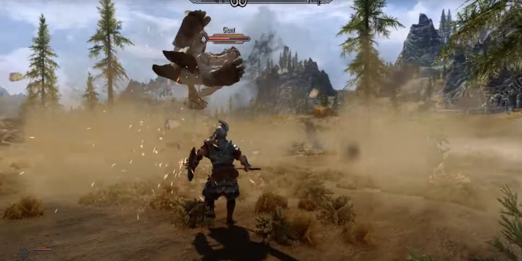 Skyrim Mod Lets Giants Dropkick You