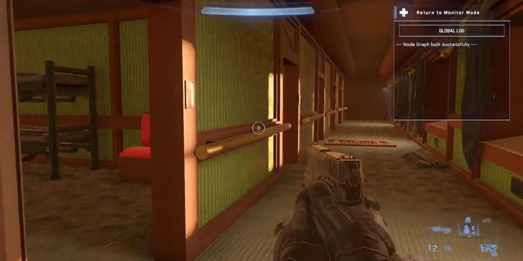 Halo Infinite Player Is Building An Infection Map Set On A Moving Train