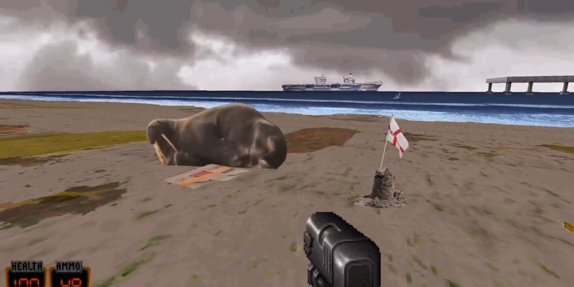 Scarborough's Randy Walrus Has Already Been Modded Into Duke Smoochem 3D