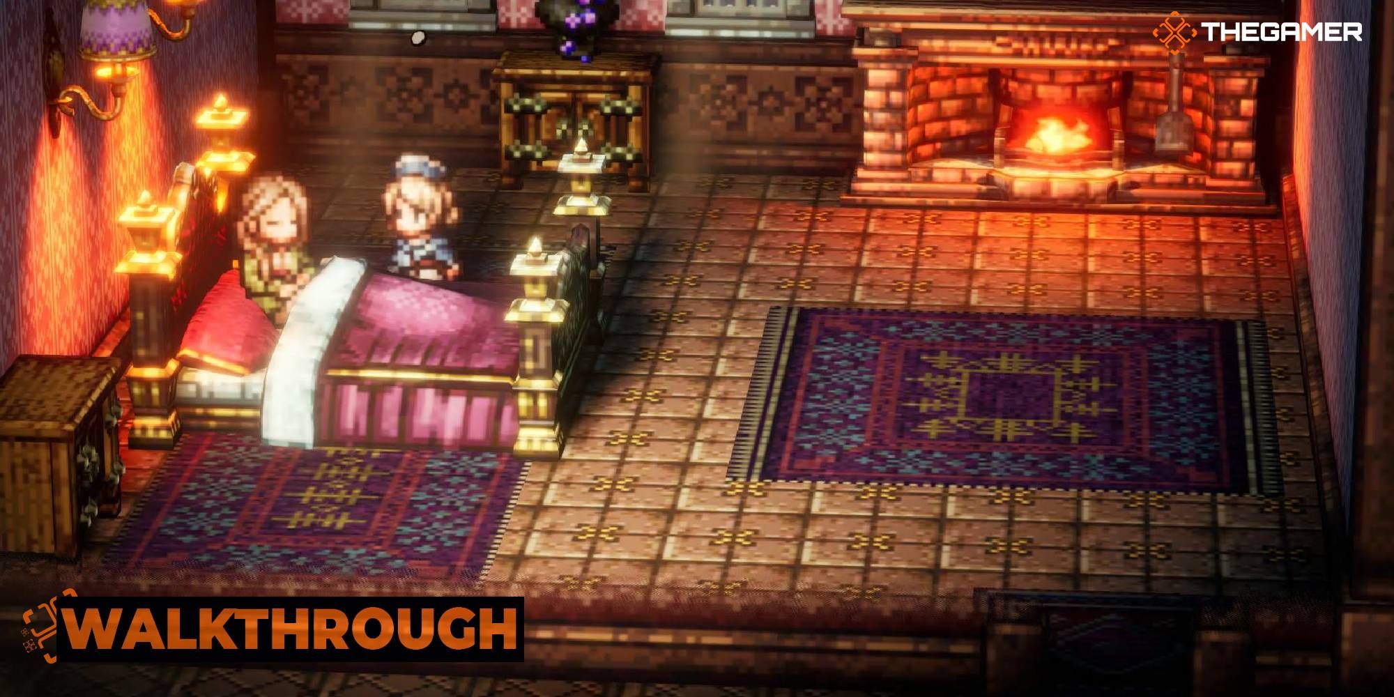 Octopath Traveler 2: Castti Chapter 2 Winterbloom Route Walkthrough