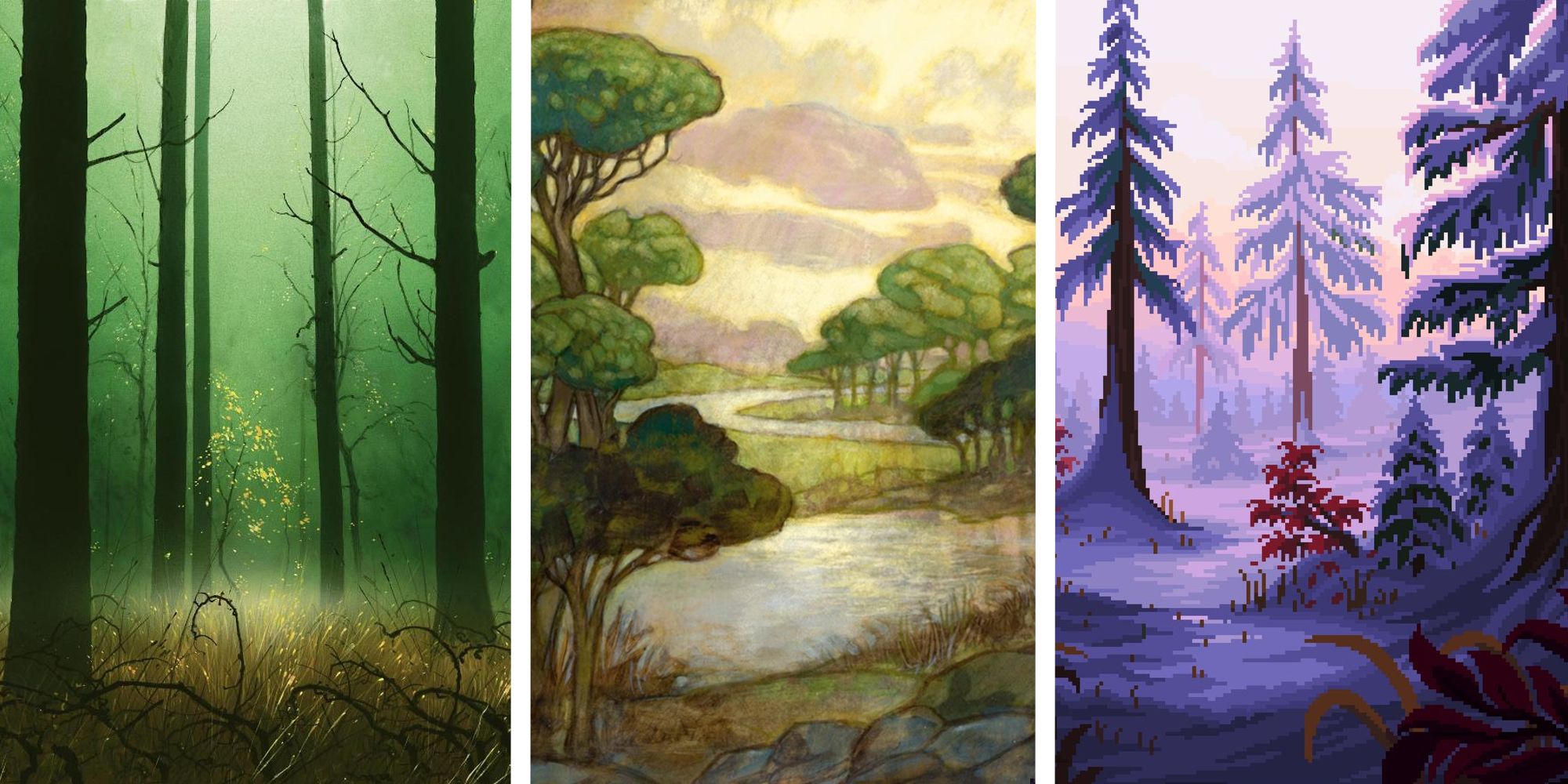 Magic: The Gathering – The 10 Best Forest Cards, Ranked By Artwork