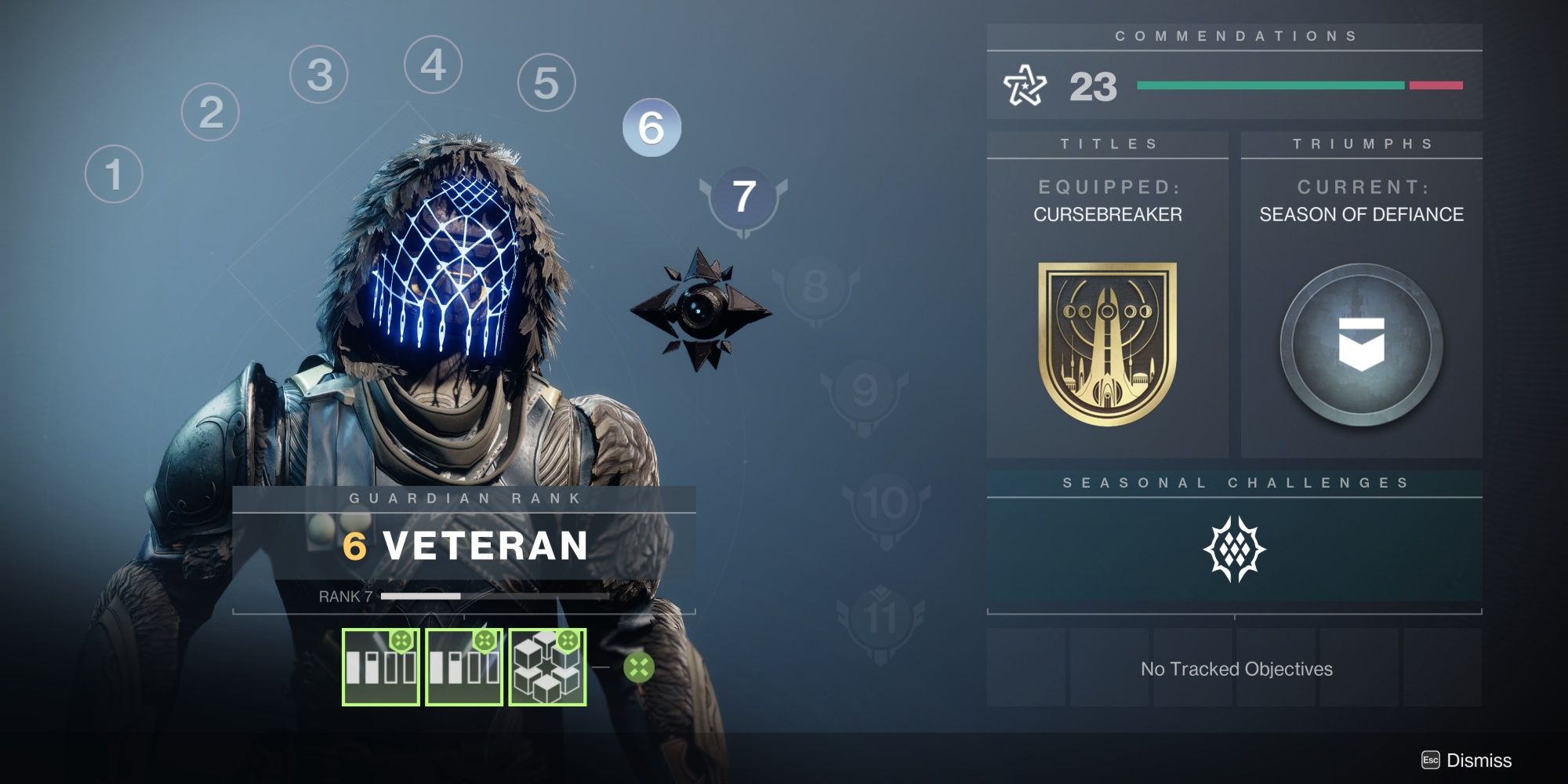 What Is It Like To Start Destiny Now With The New Guardian Ranks System?