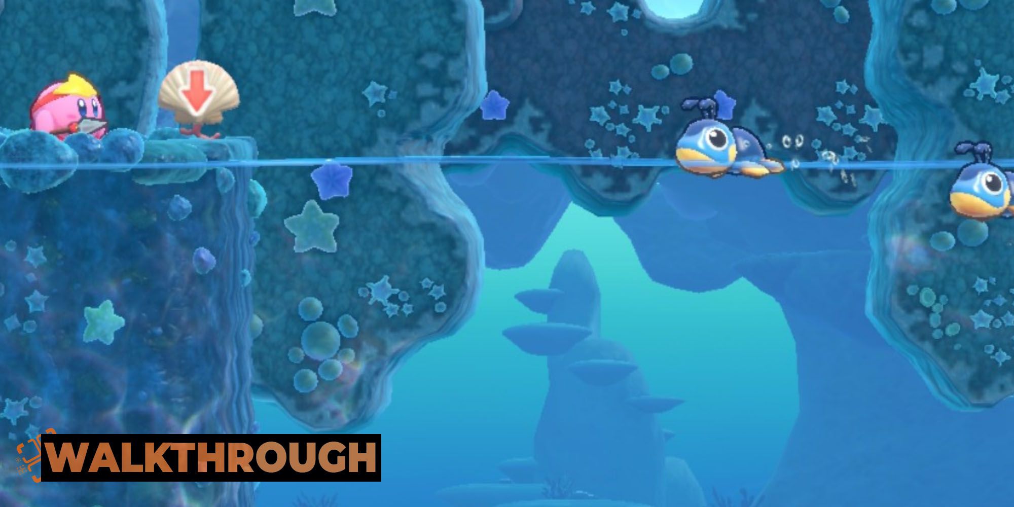 Kirby's Return To Dream Land Deluxe: Onion Ocean - Stage Four Walkthrough