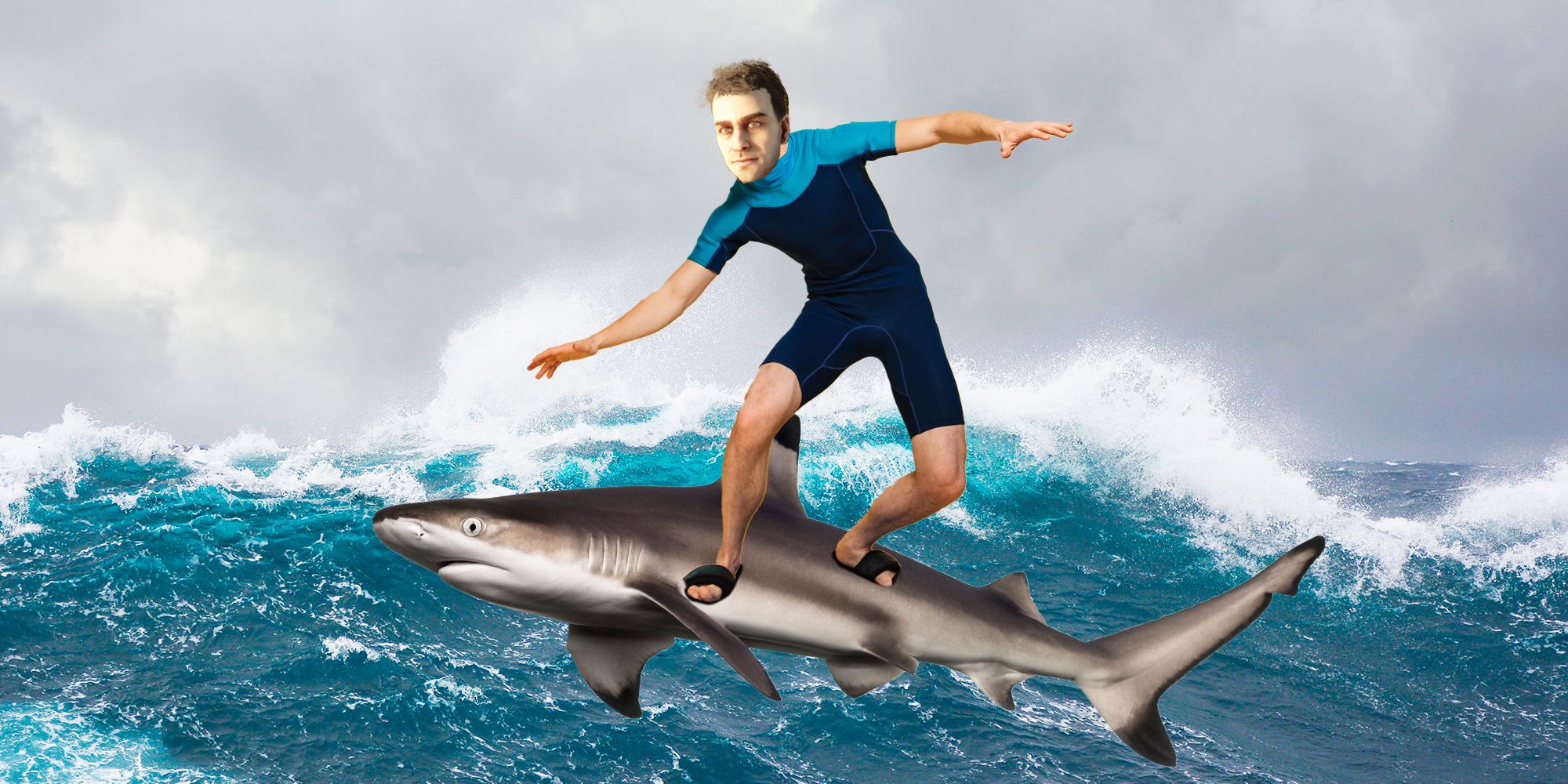 Sons Of The Forest Players Are Riding Sharks Since There Are No Boats