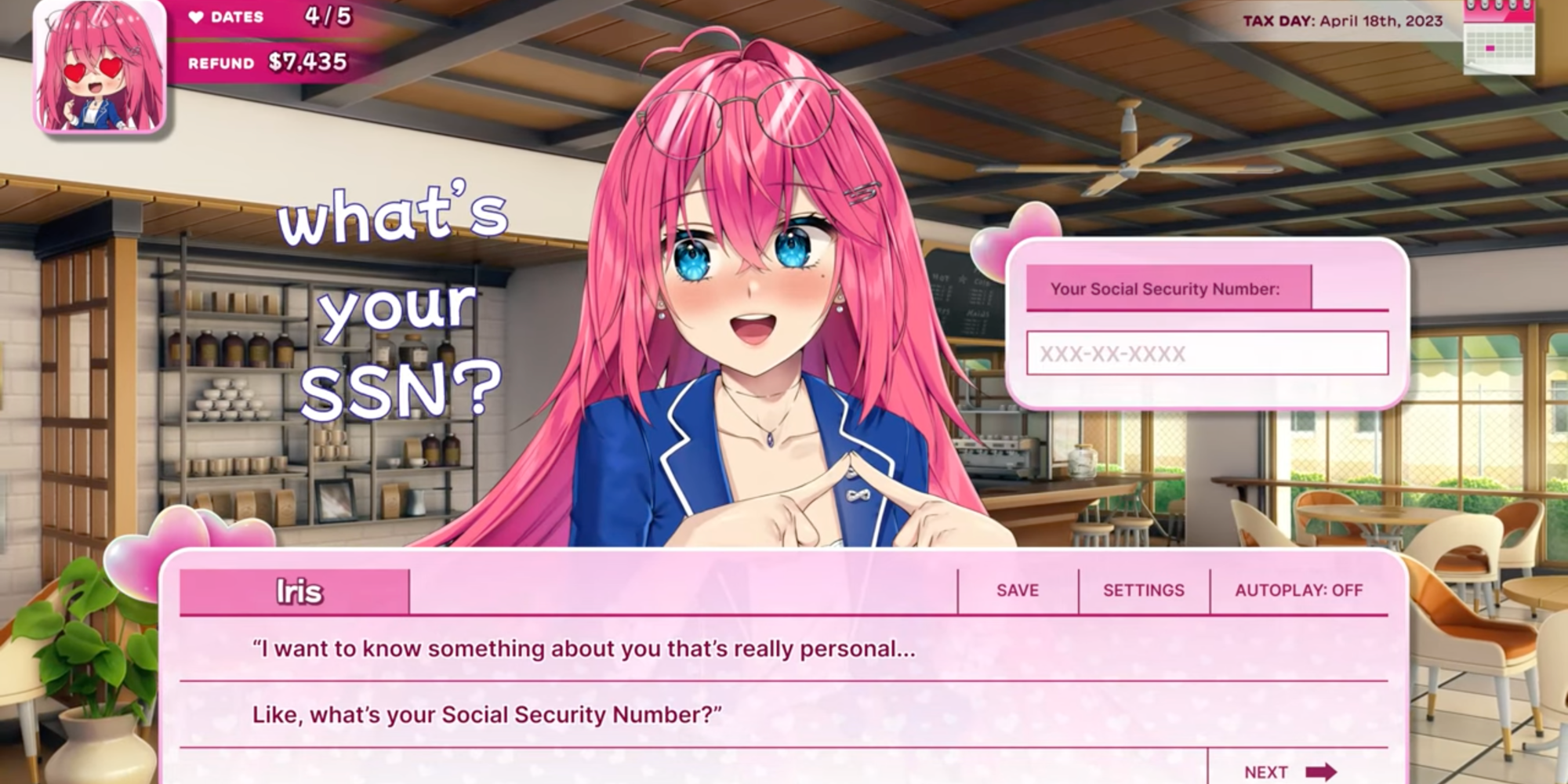 An Anime Waifu Can Help You With Your Taxes