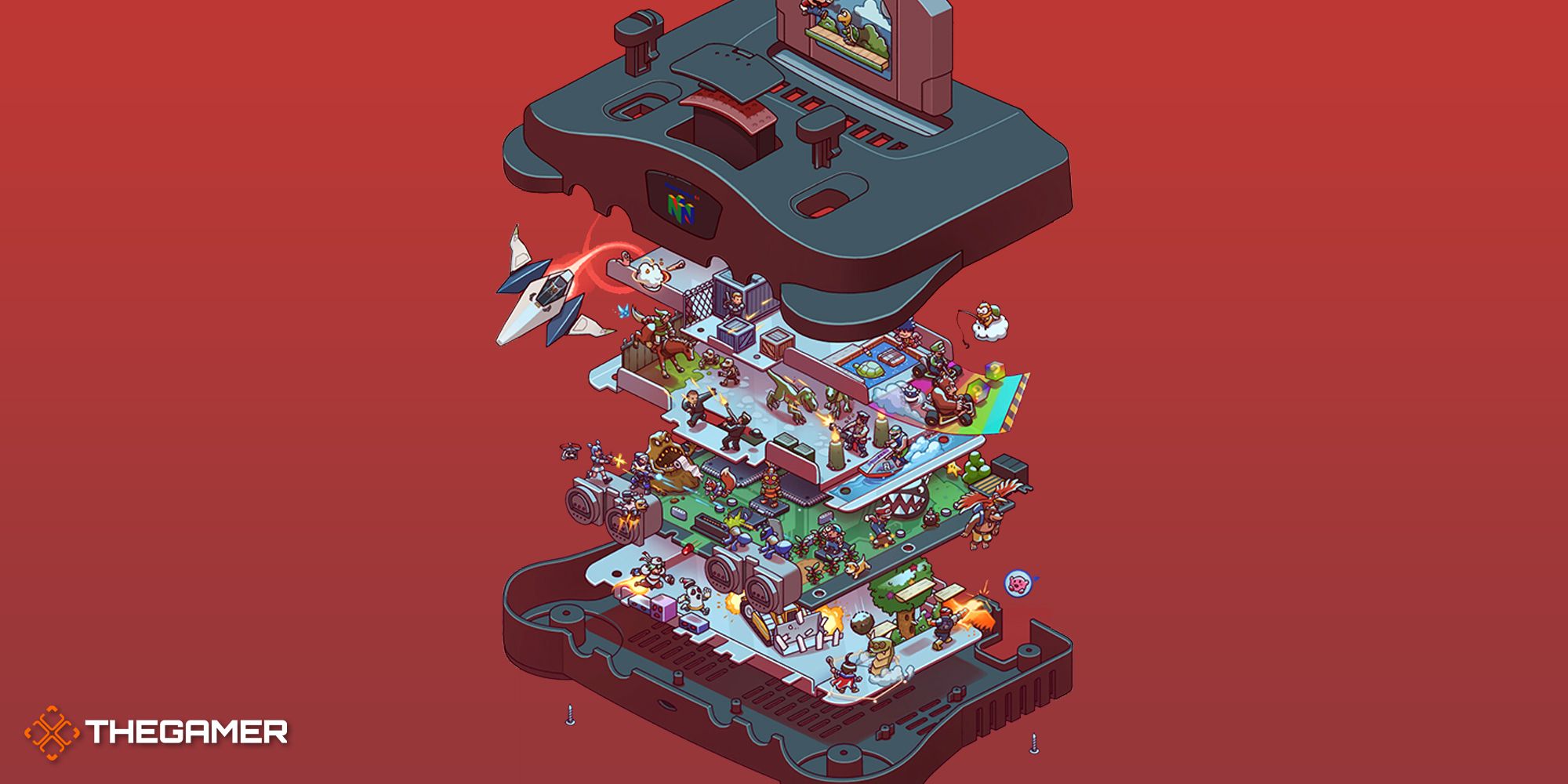 Exploded Nintendo Consoles Are My Favorite Kind Of Video Game Art
