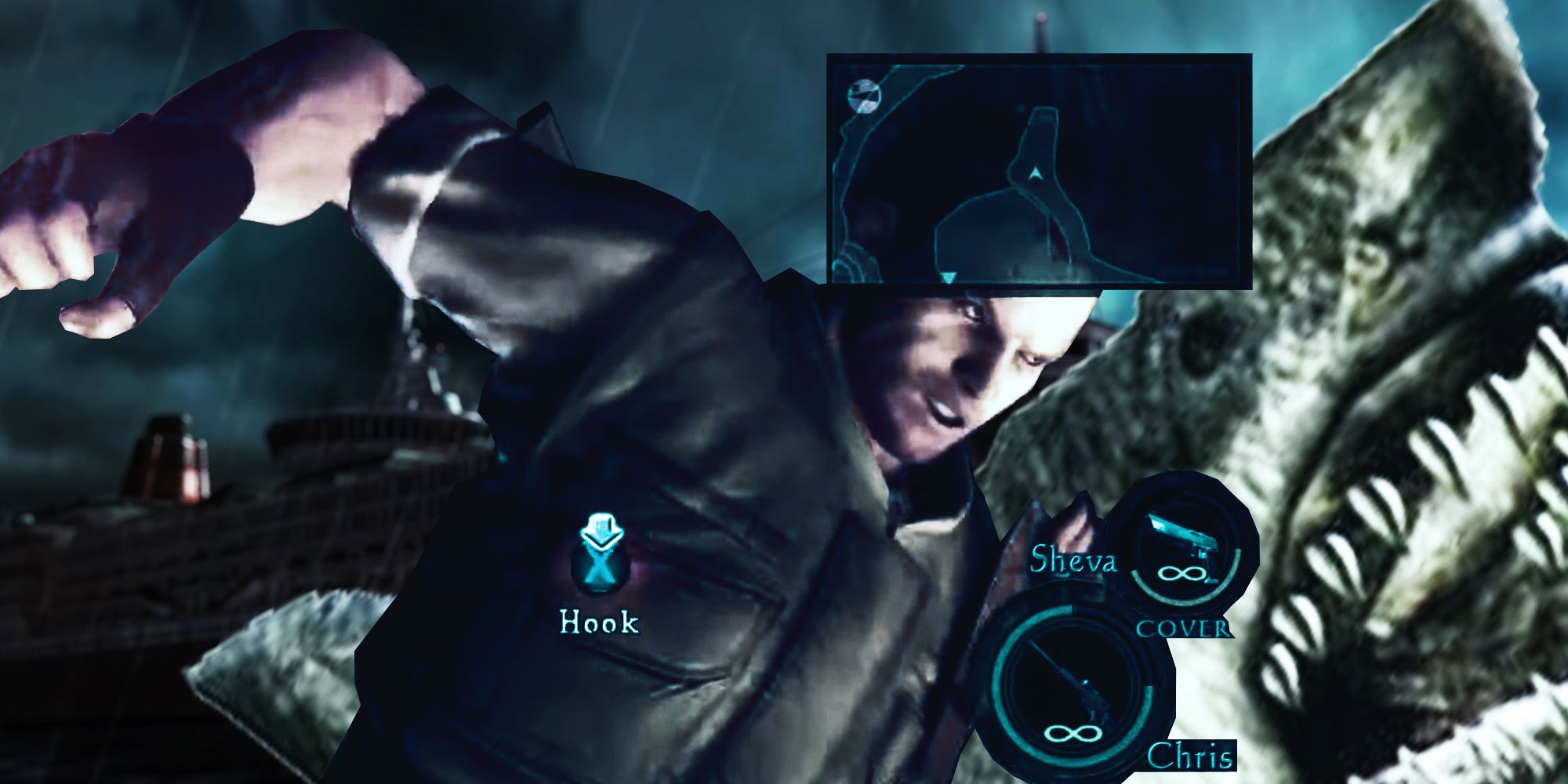 Resident Evil: Death Island Needs To Let Chris Redfield Punch A Shark