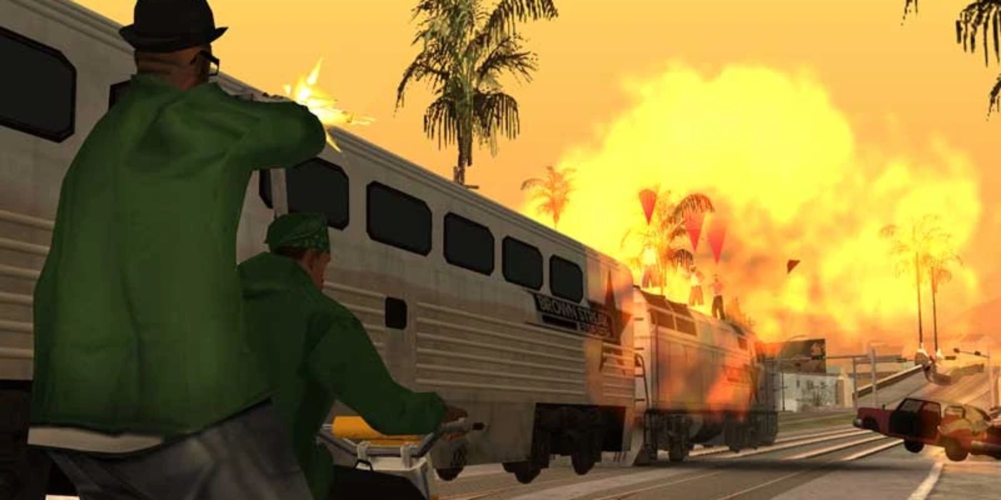 The Origin Of The Follow The Damn Train CJ Meme