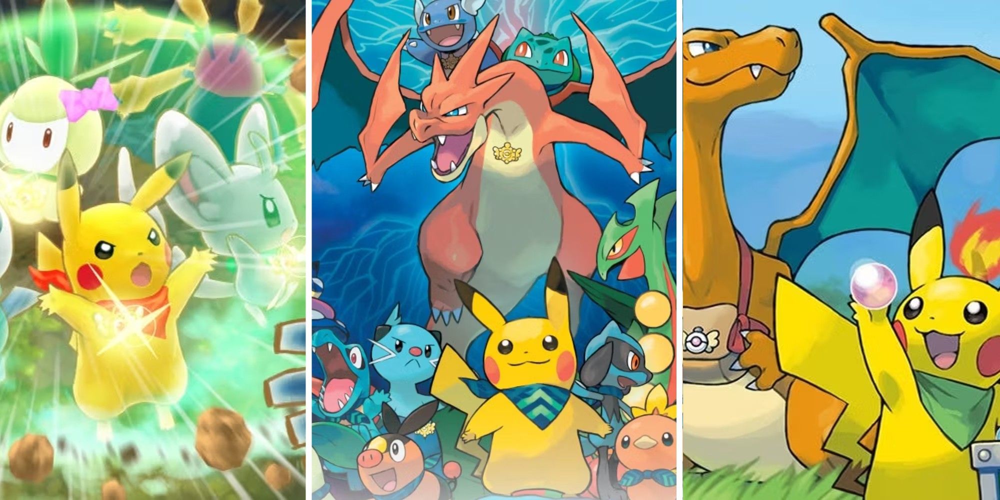 Ranking The Best Pokemon Mystery Dungeon Games
