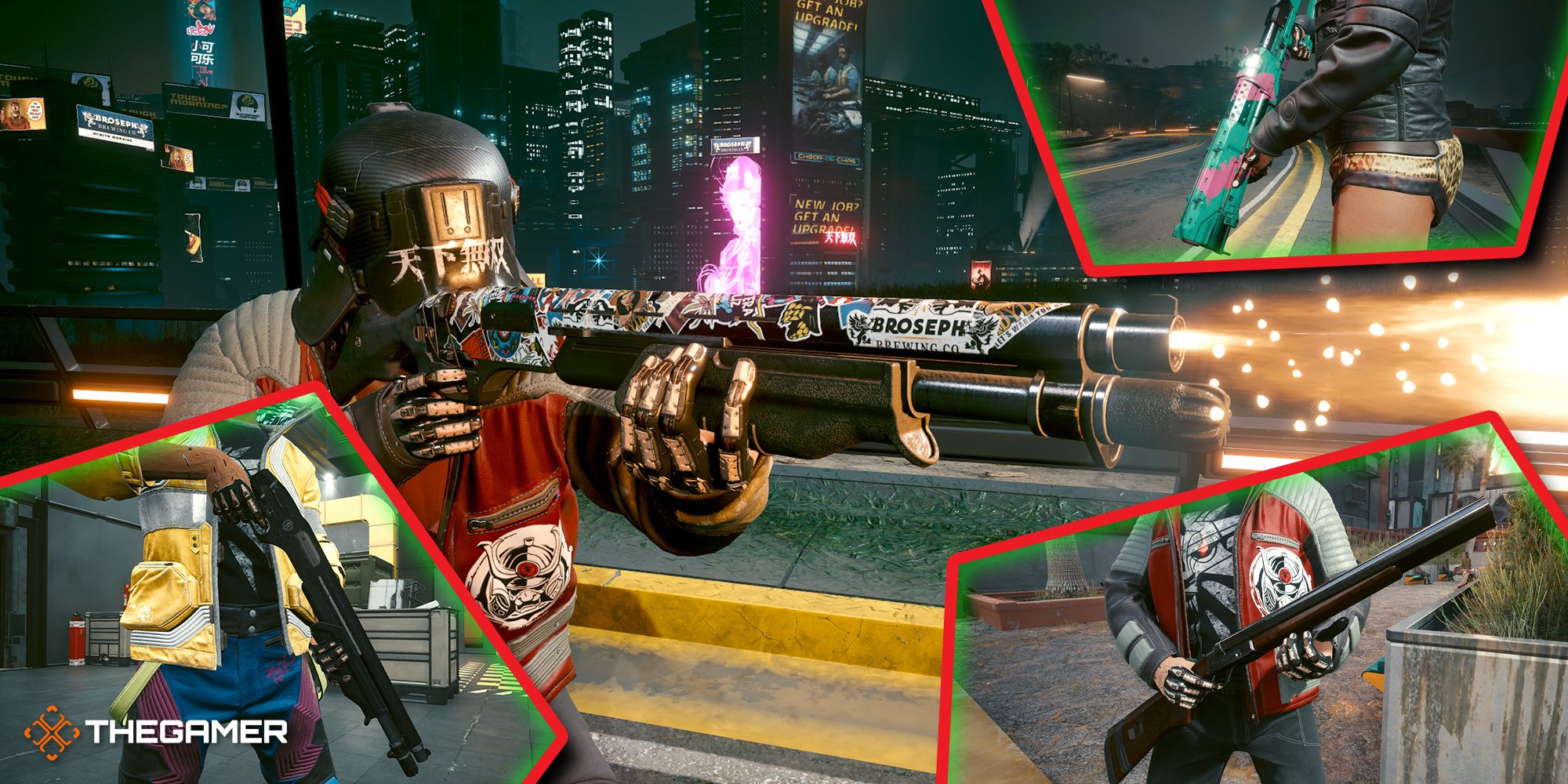 Cyberpunk 2077: All Unique Shotguns, Ranked
