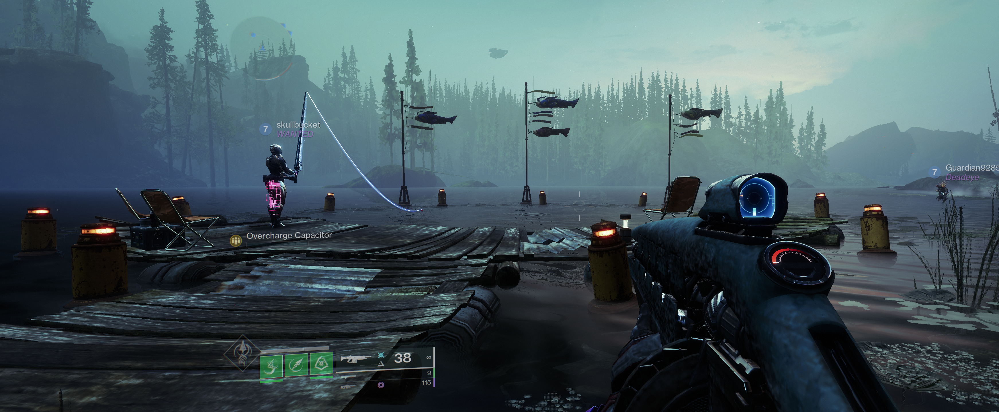I Can't Hear The Destiny Players Complaining Because I'm Too Busy Fishing