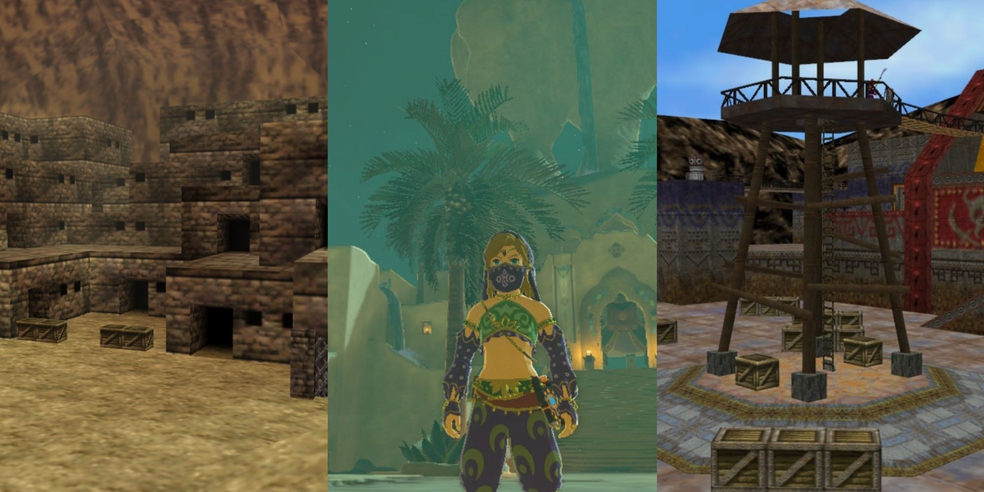 The Legend Of Zelda: 6 Best Versions Of Gerudo Valley, Ranked