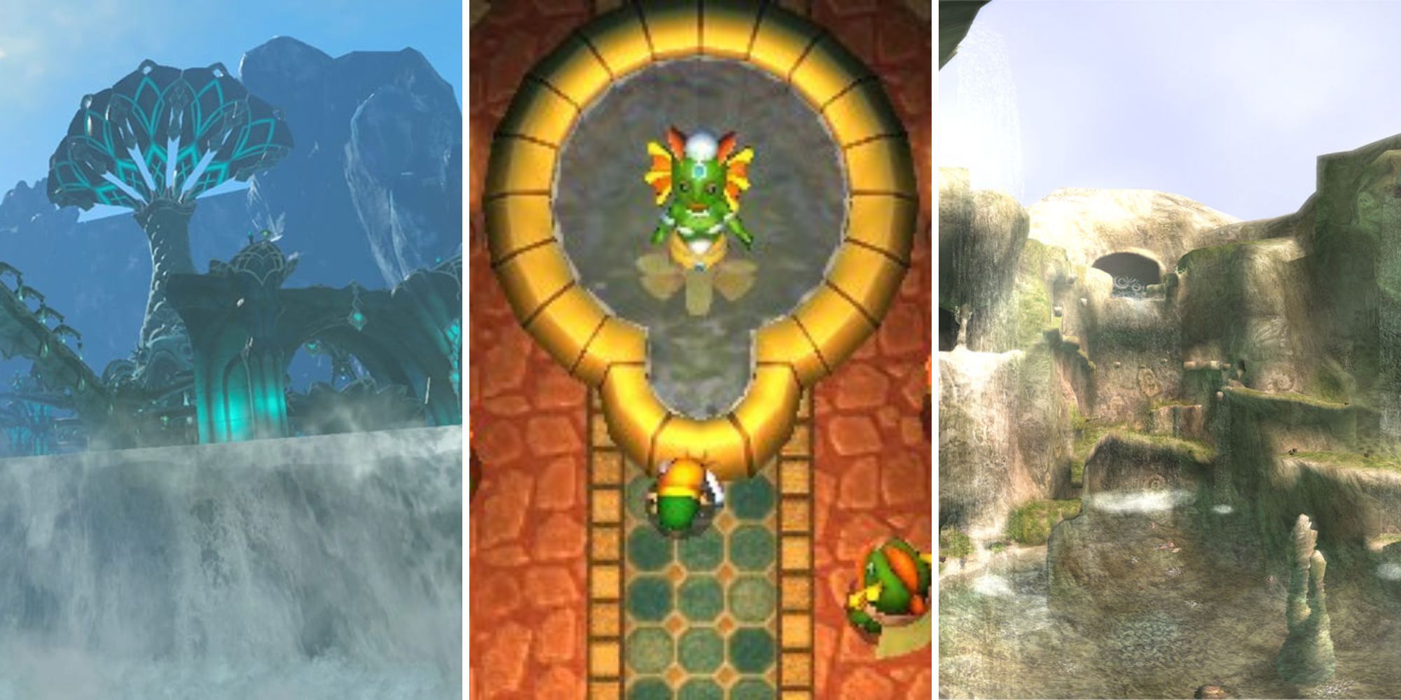 The Legend Of Zelda: 7 Best Versions Of Zora's Domain, Ranked