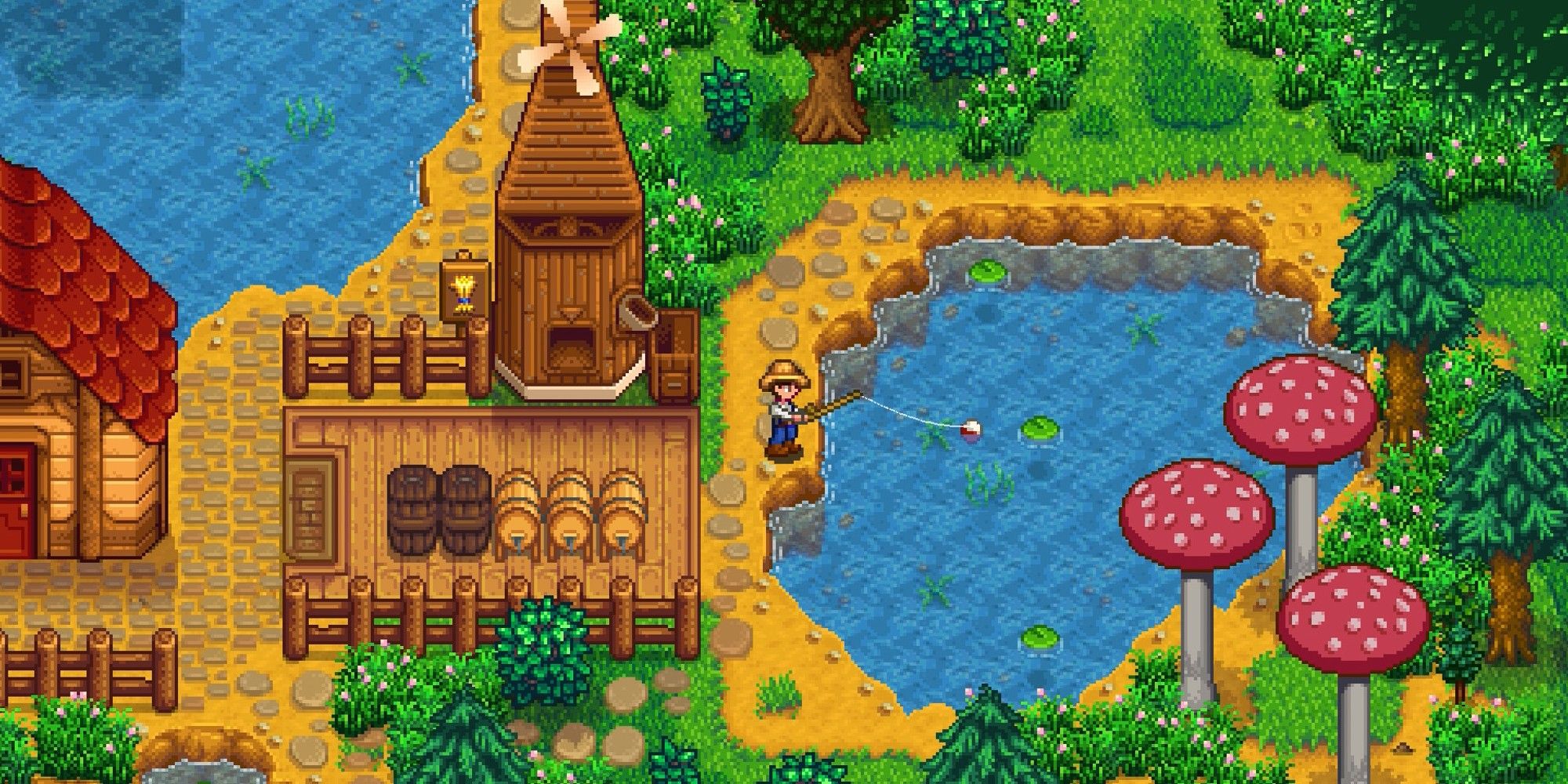 Stardew Valley: 9 Best Fishing Mods