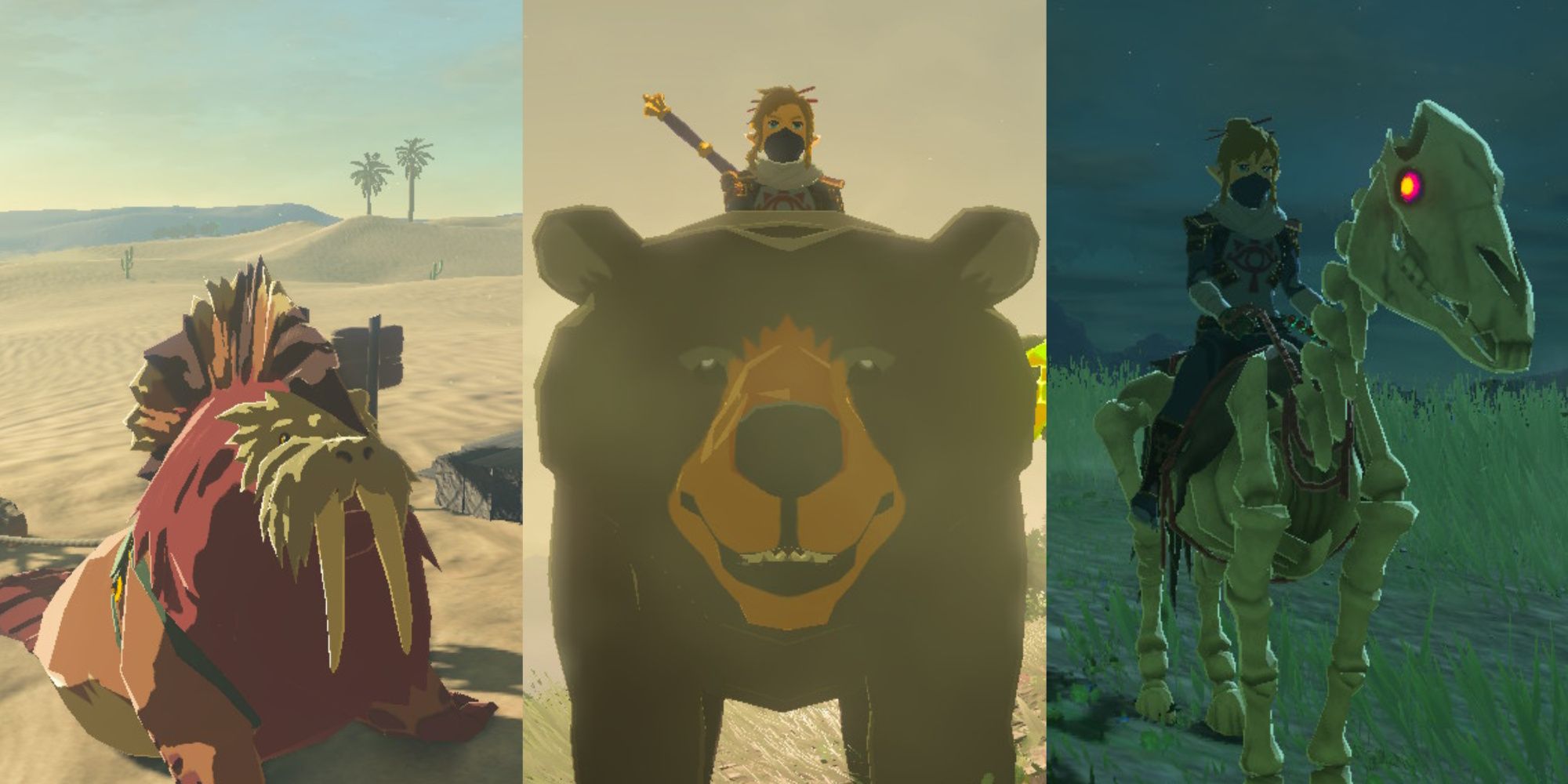 The Legend Of Zelda: Tears Of The Kingdom - Every Creature You Can Mount, Ranked