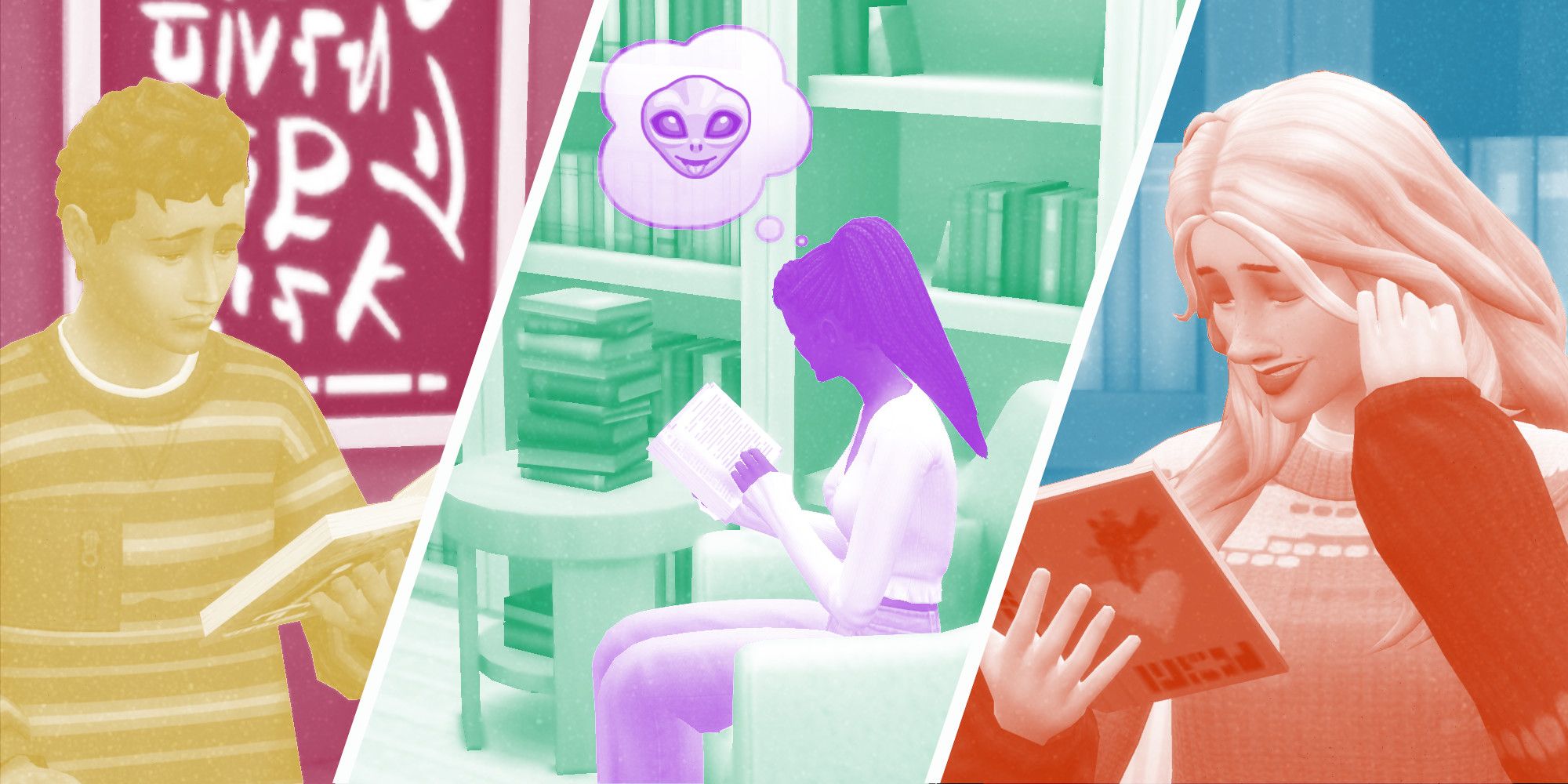 Sims 4: Everything Included In The Book Nook Kit