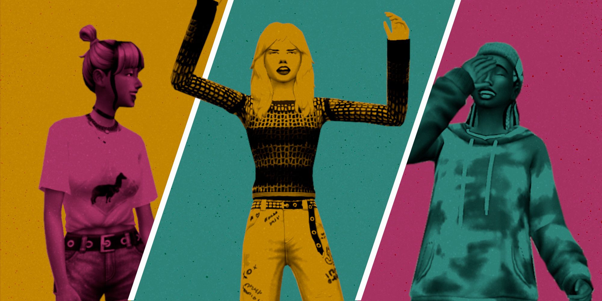 Sims 4: Everything Included In The Grunge Revival Kit