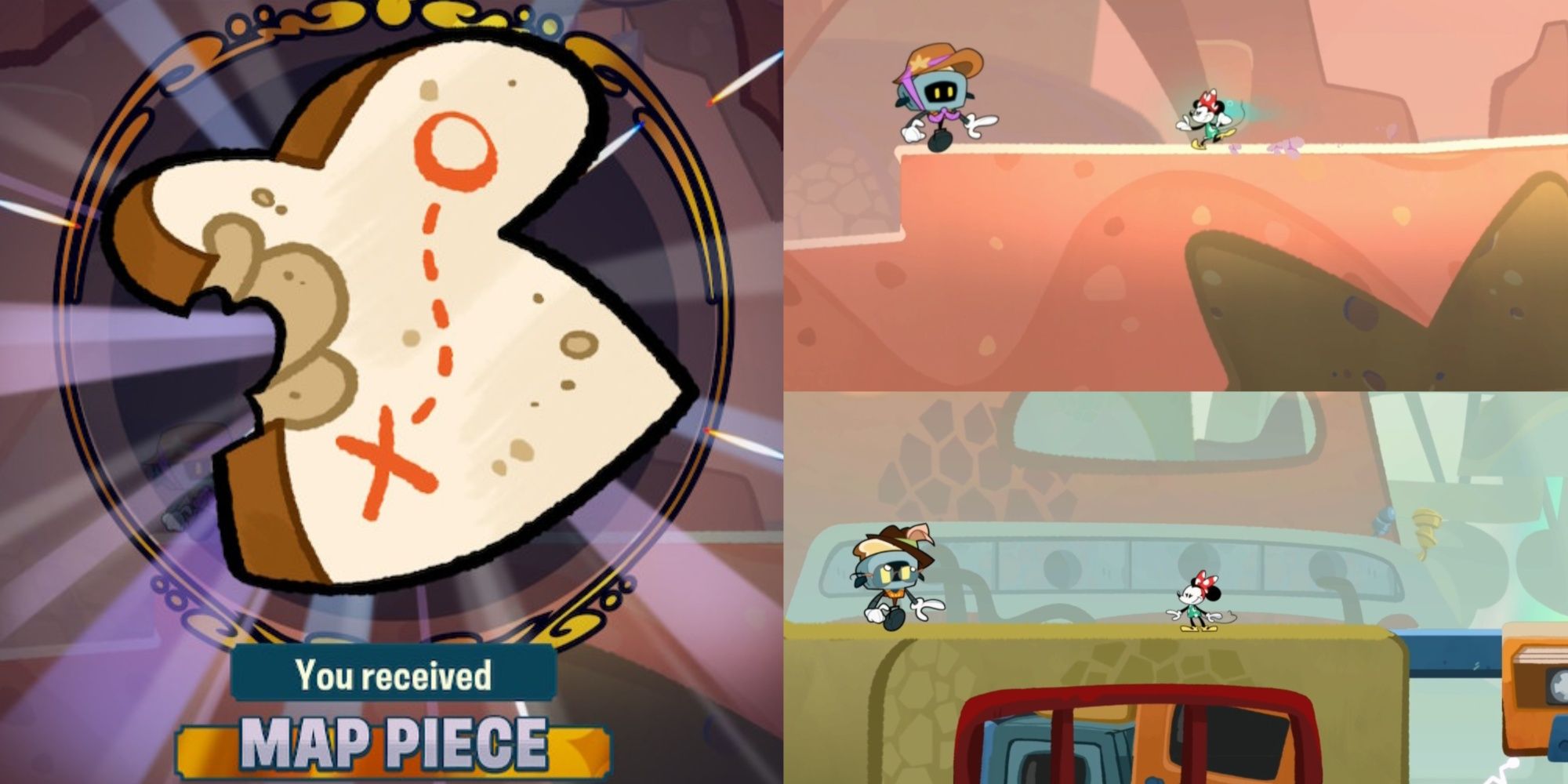 Disney Illusion Island: All Map Piece Locations