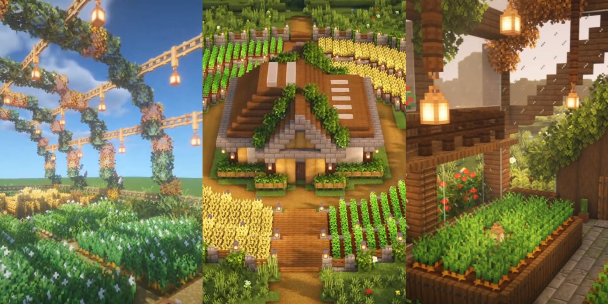 Minecraft: 21 Best Aesthetic Farm Designs