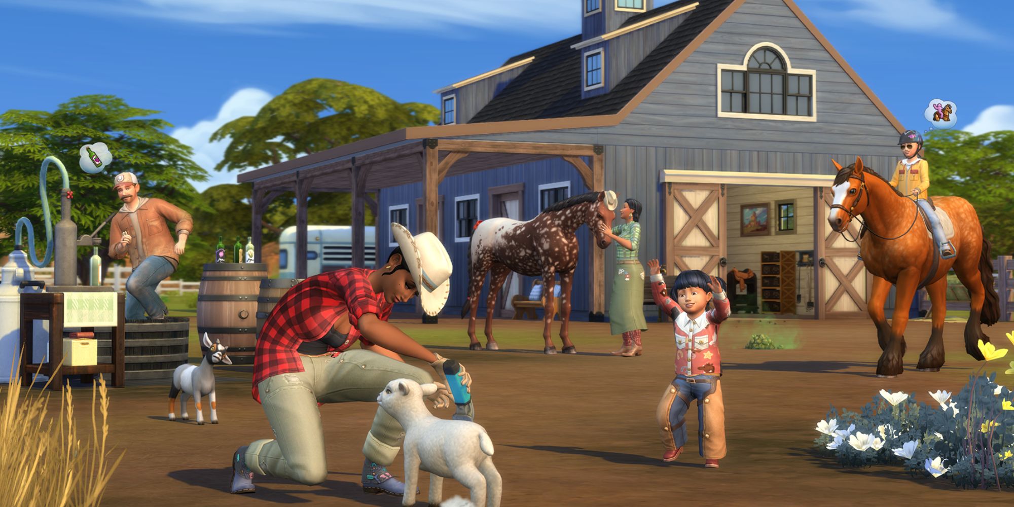 The Sims 4 Horse Ranch Looks Set To Show That Separating Features Makes For A Stronger Game