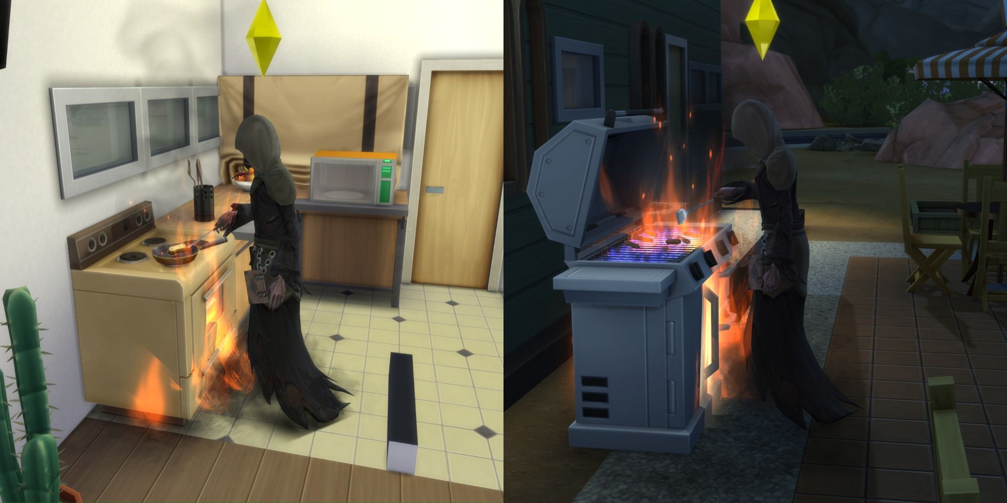 The Sims 4: How To Start A Fire