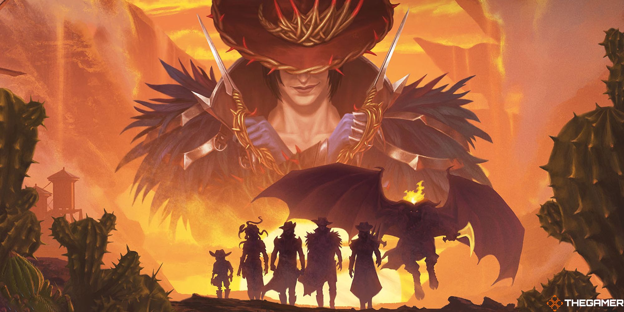 Magic: The Gathering Reveals The Wild West-Themed Outlaws Of Thunder Junction For 2024