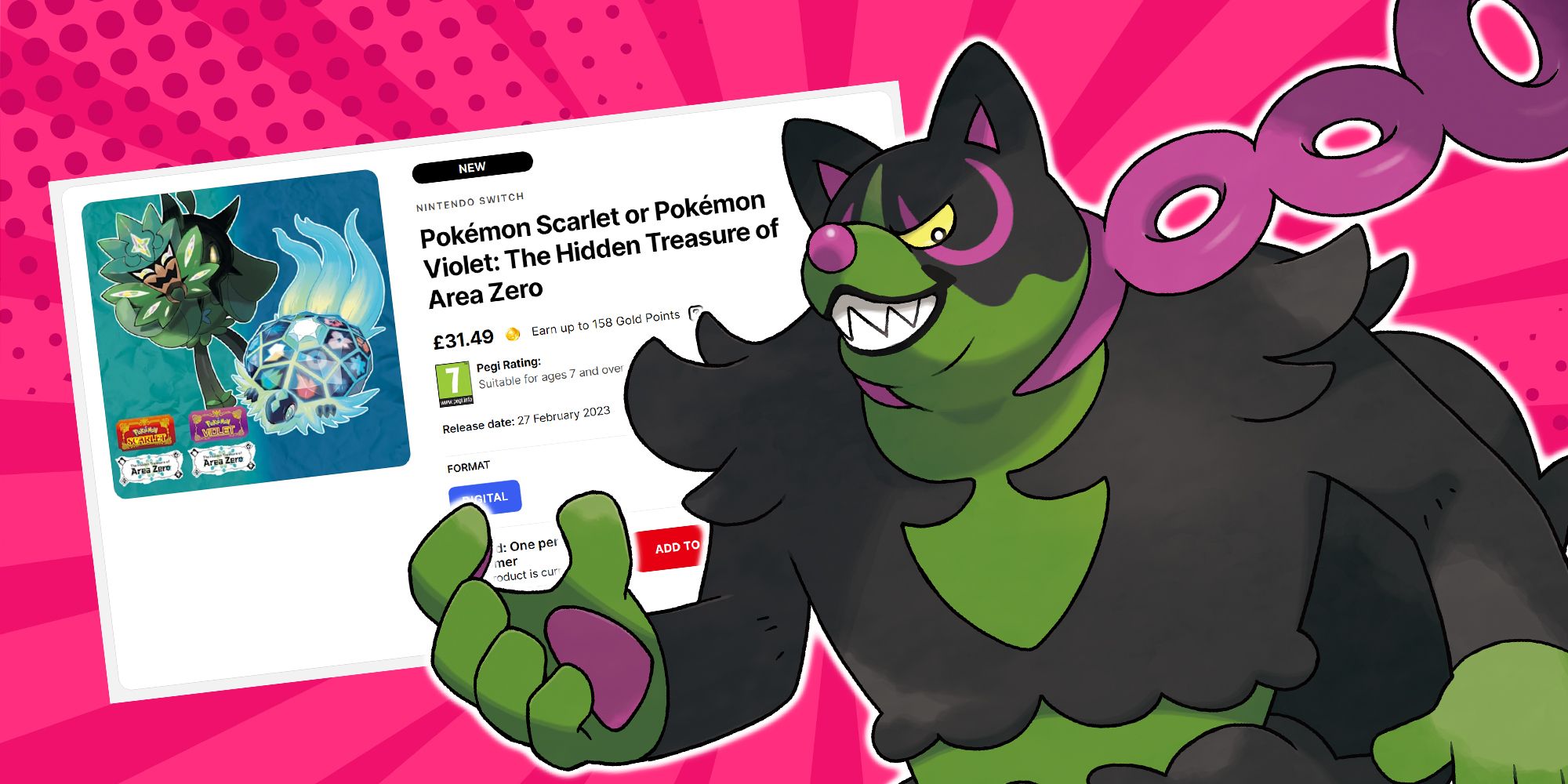 Pokemon Scarlet & Violet: The Hidden Treasure Of Area Zero Pre-Order Guide