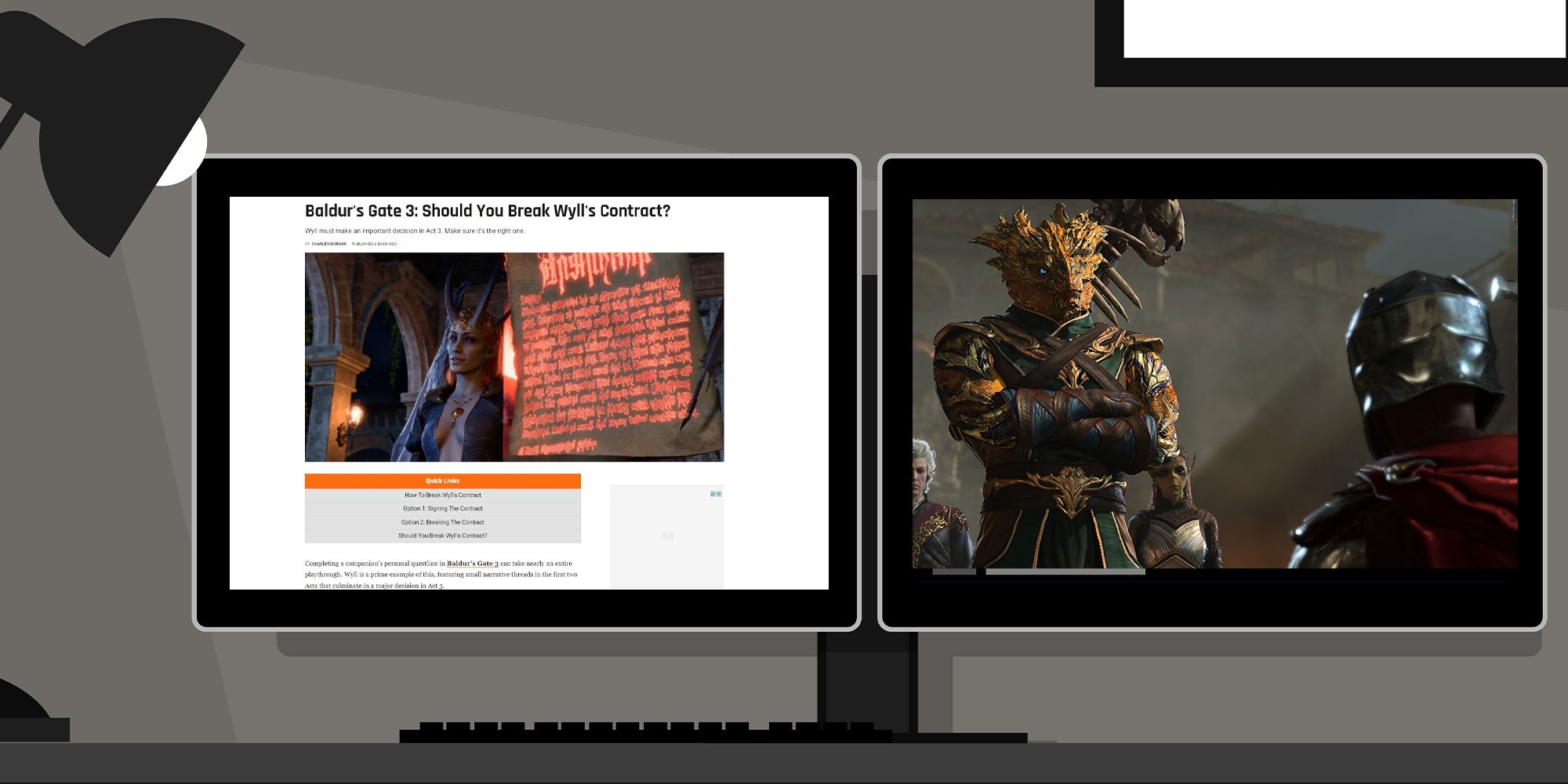 How To Set Up Dual Monitors For Gaming
