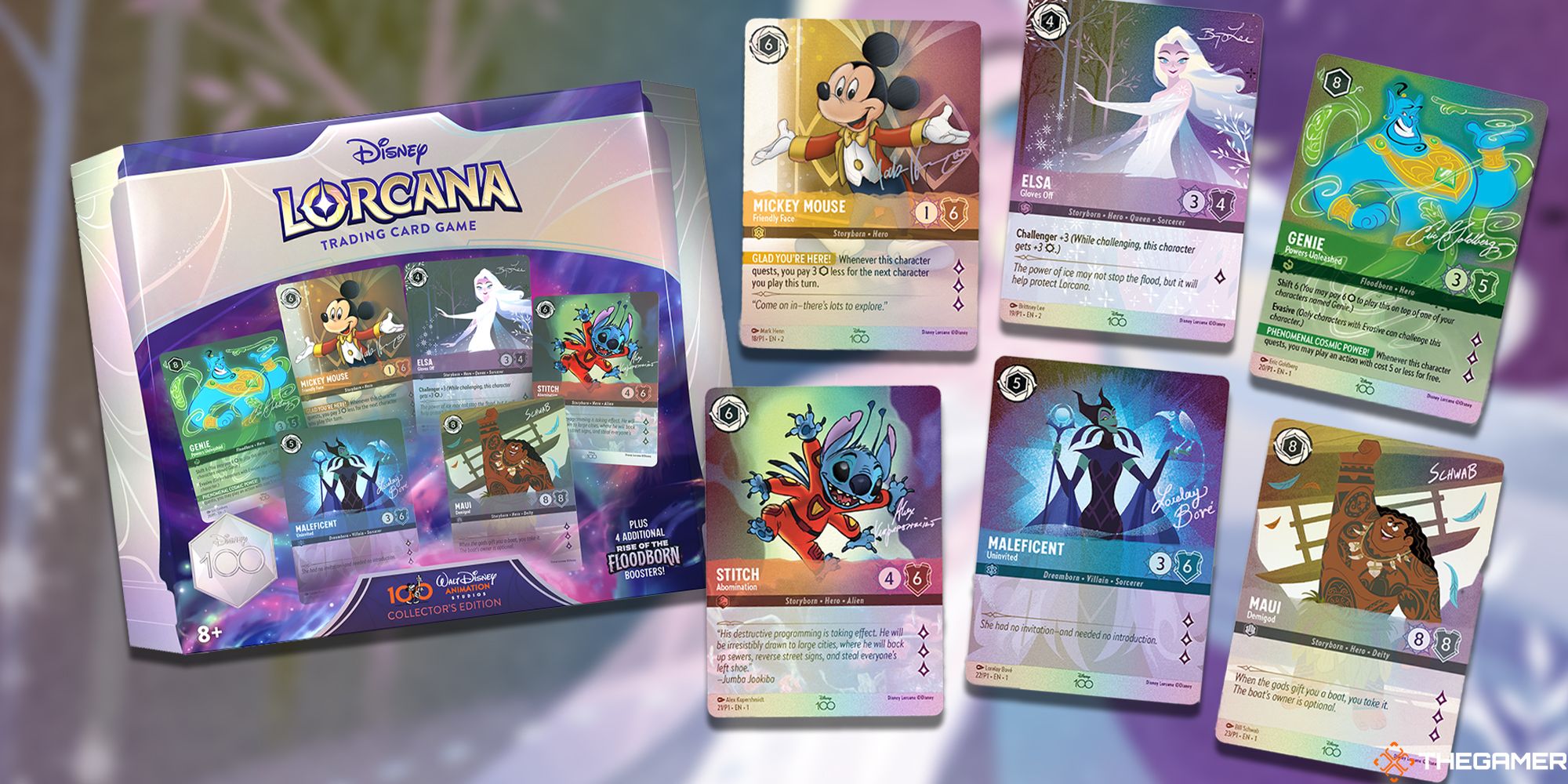Lorcana's Disney100 Edition Includes Six Exclusive Cards By Disney Animators