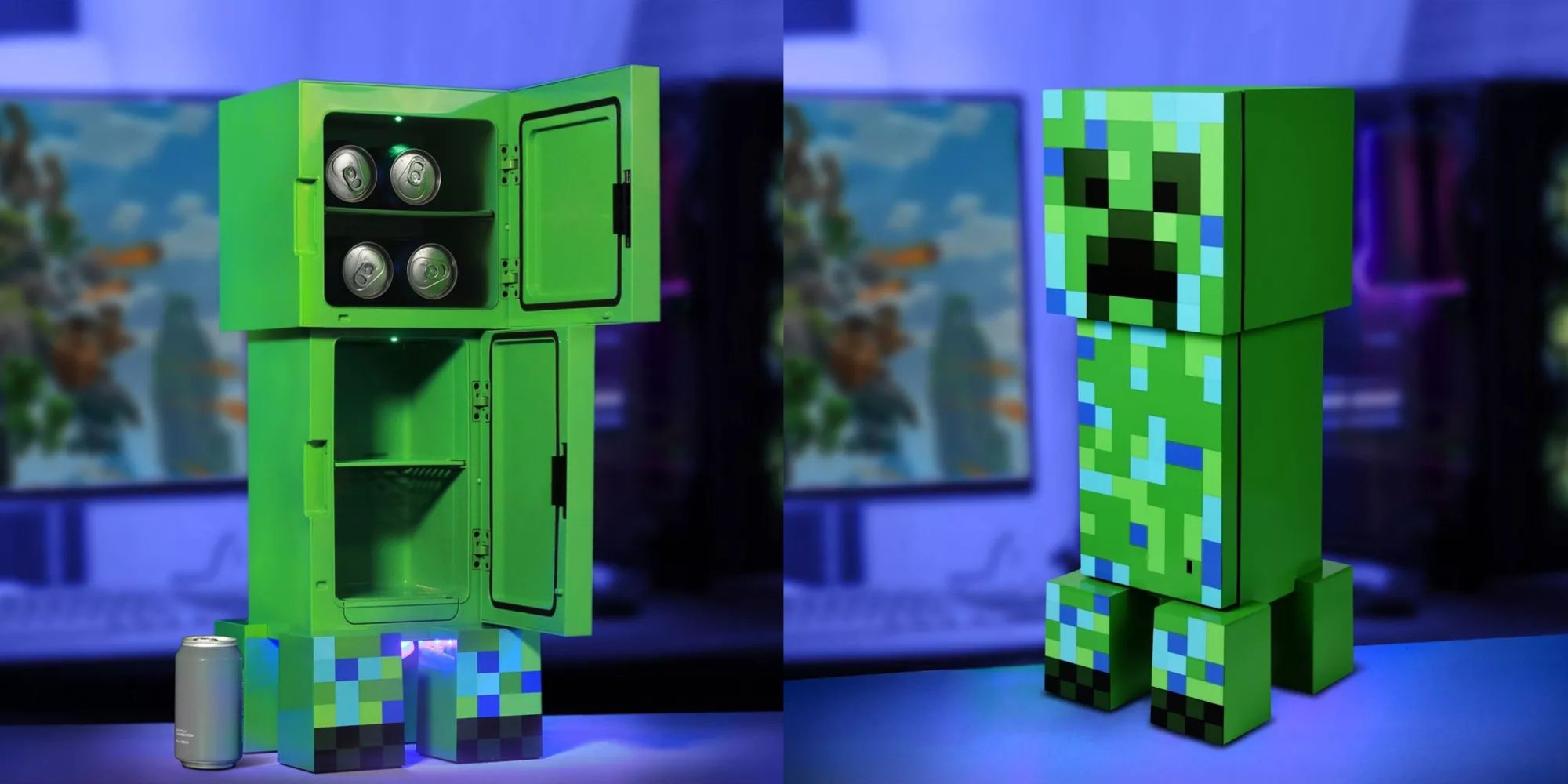 The Minecraft Creeper Mini Fridge Is Now Available At Target