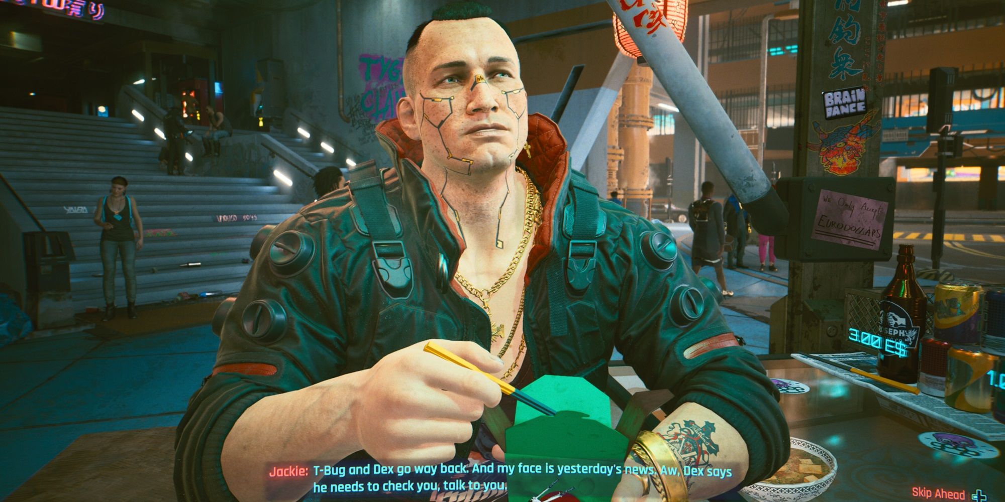 Cyberpunk 2077 Needs To Let You Eat The Noodles