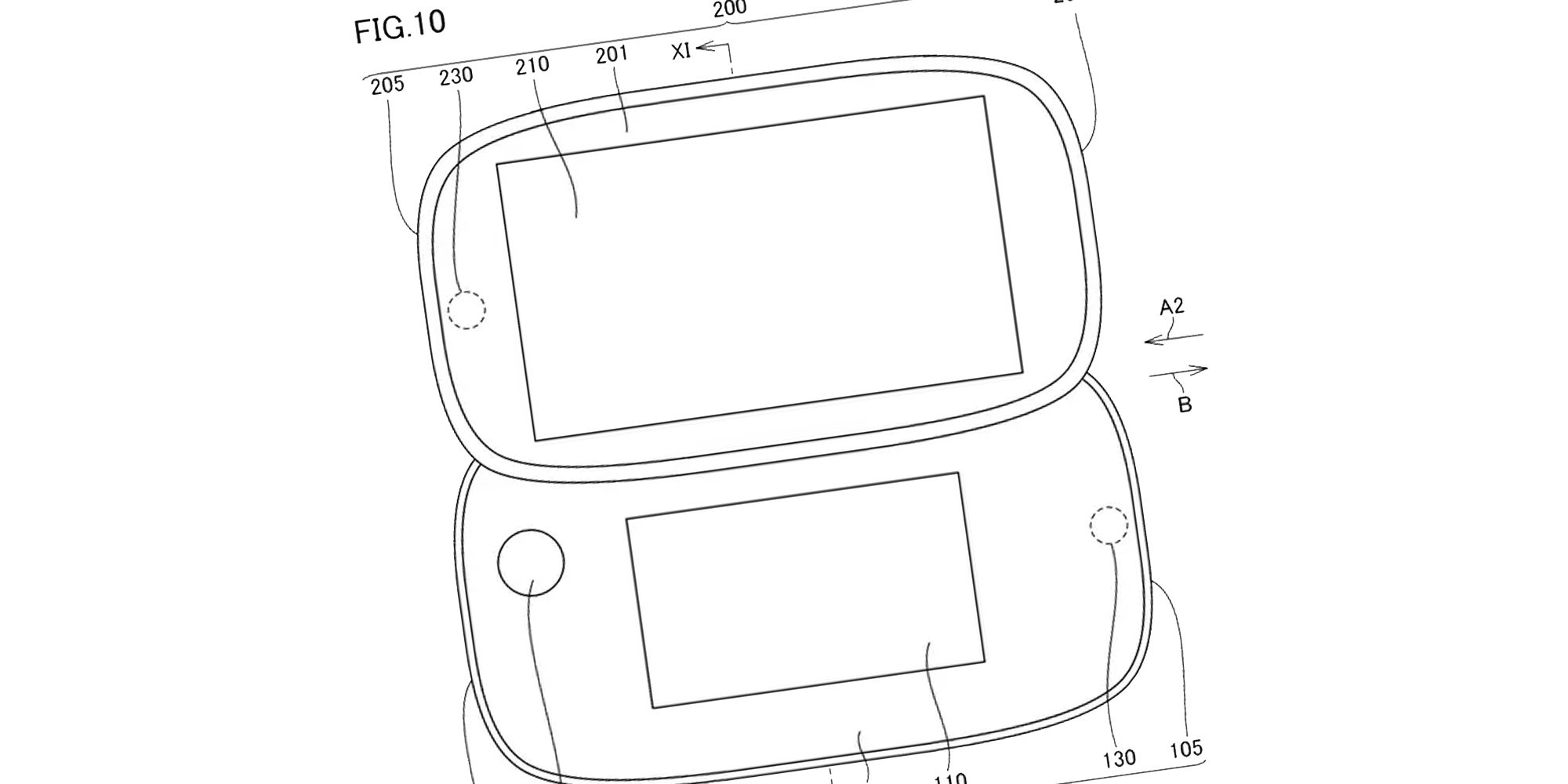 Nintendo Designs New Dual Screen Console That Snaps In Half