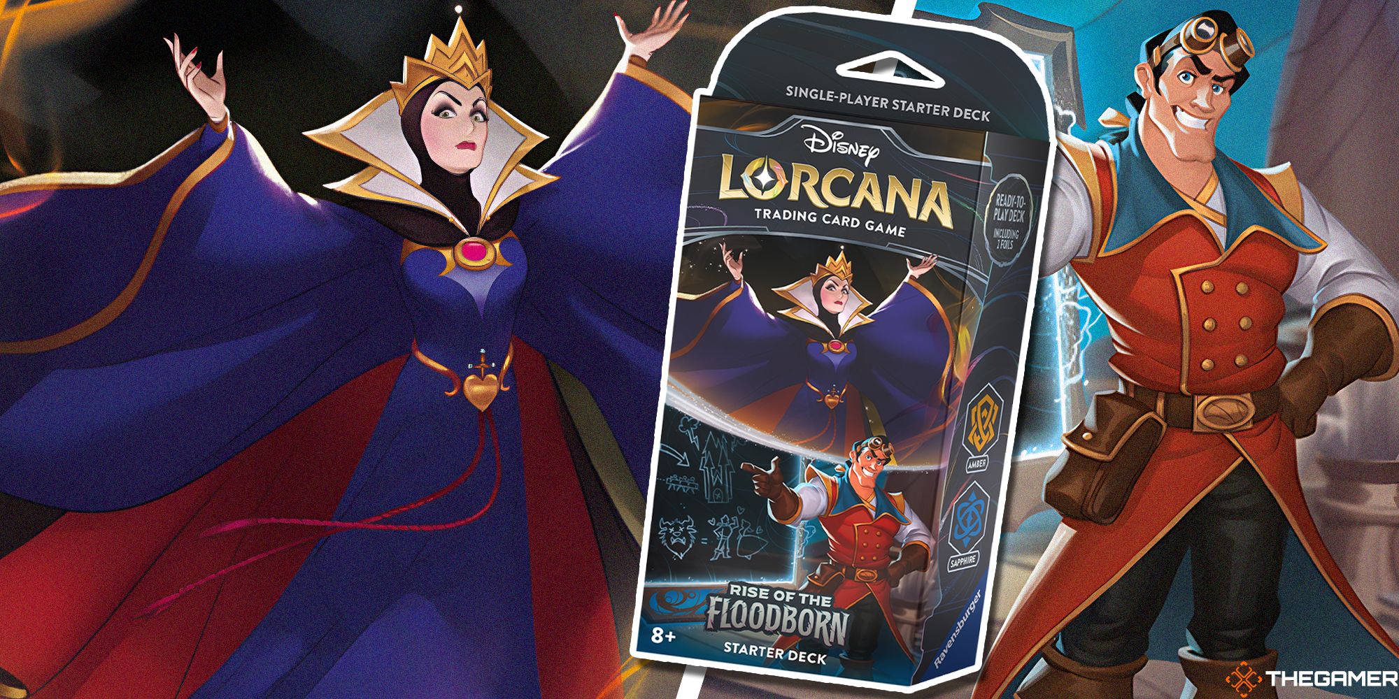 Disney Lorcana: How To Upgrade The Amber/Sapphire Starter Deck