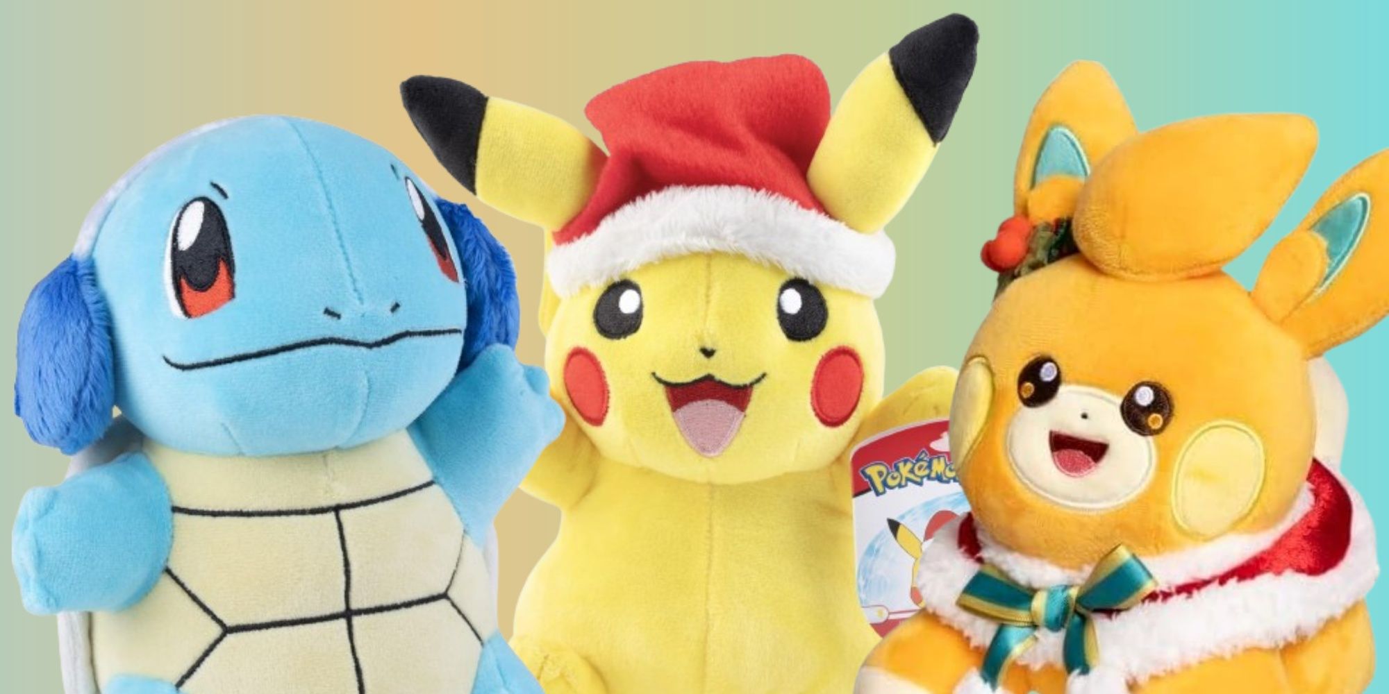Various Holiday Pokemon Plushes Are 20 Percent Off This Black Friday