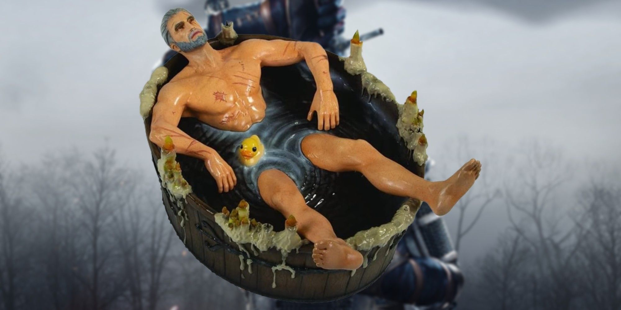 The Witcher 3's Tub Geralt Statue Has Had Its Price Slashed Again On Amazon