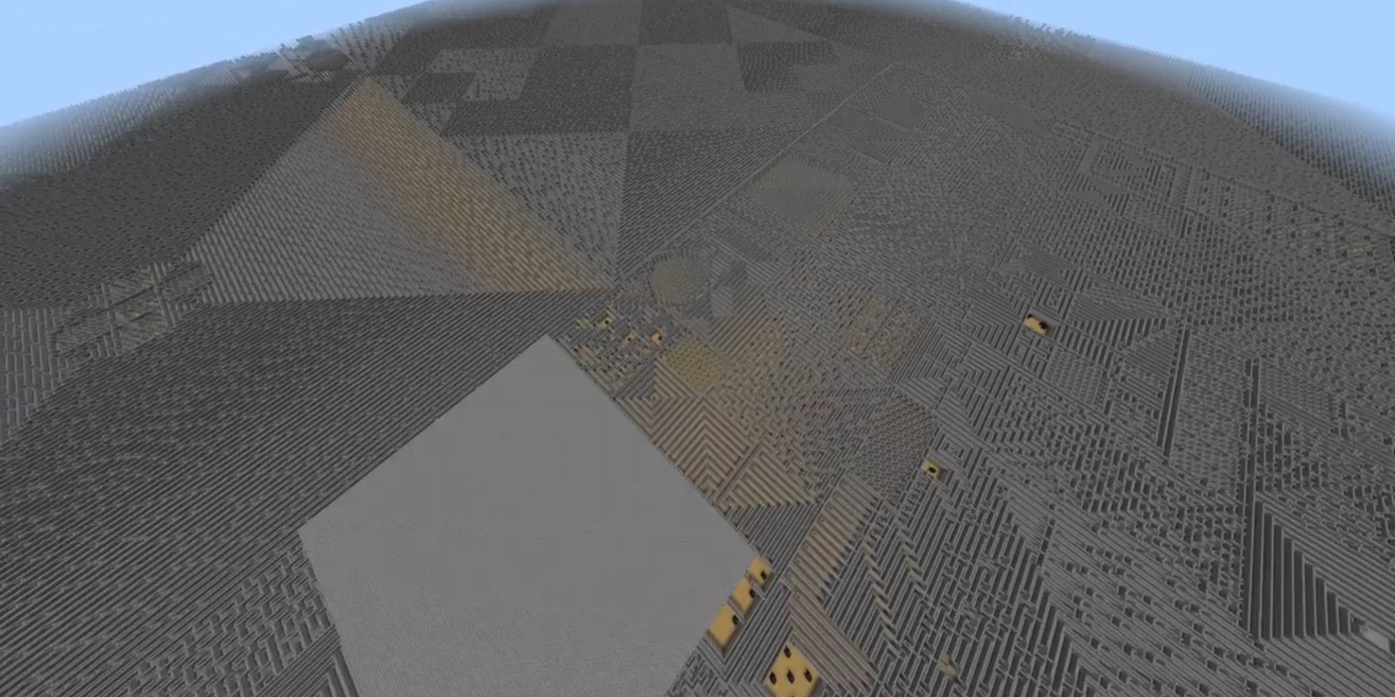 Minecraft Fan Builds A Terrifyingly Big "Mega Maze"