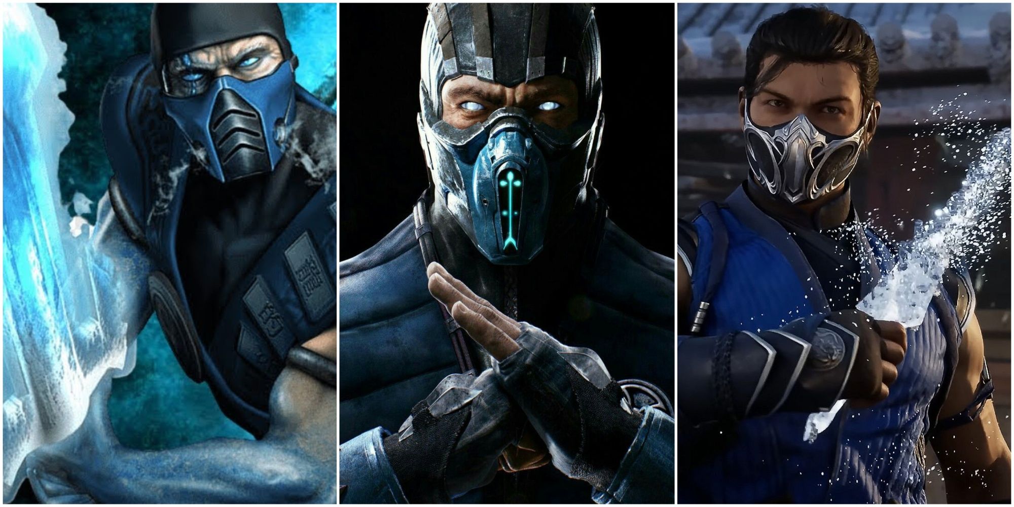 Mortal Kombat: Every Default Sub-Zero Design, Ranked