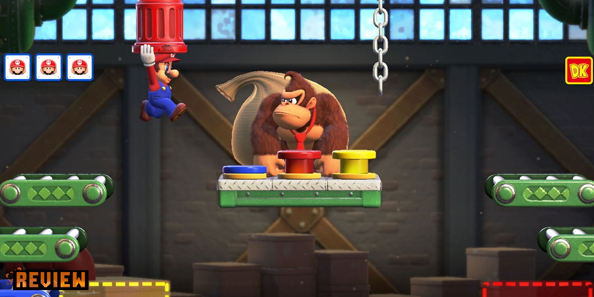 Mario Vs Donkey Kong Remake Review - Brain Vs Brawn