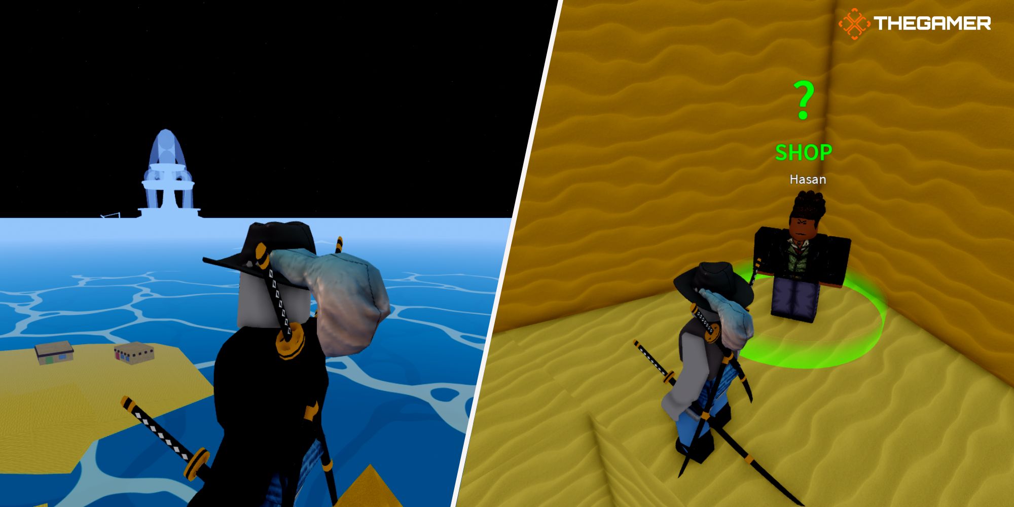 Roblox: Blox Fruits - How To Get Swordsman Hat