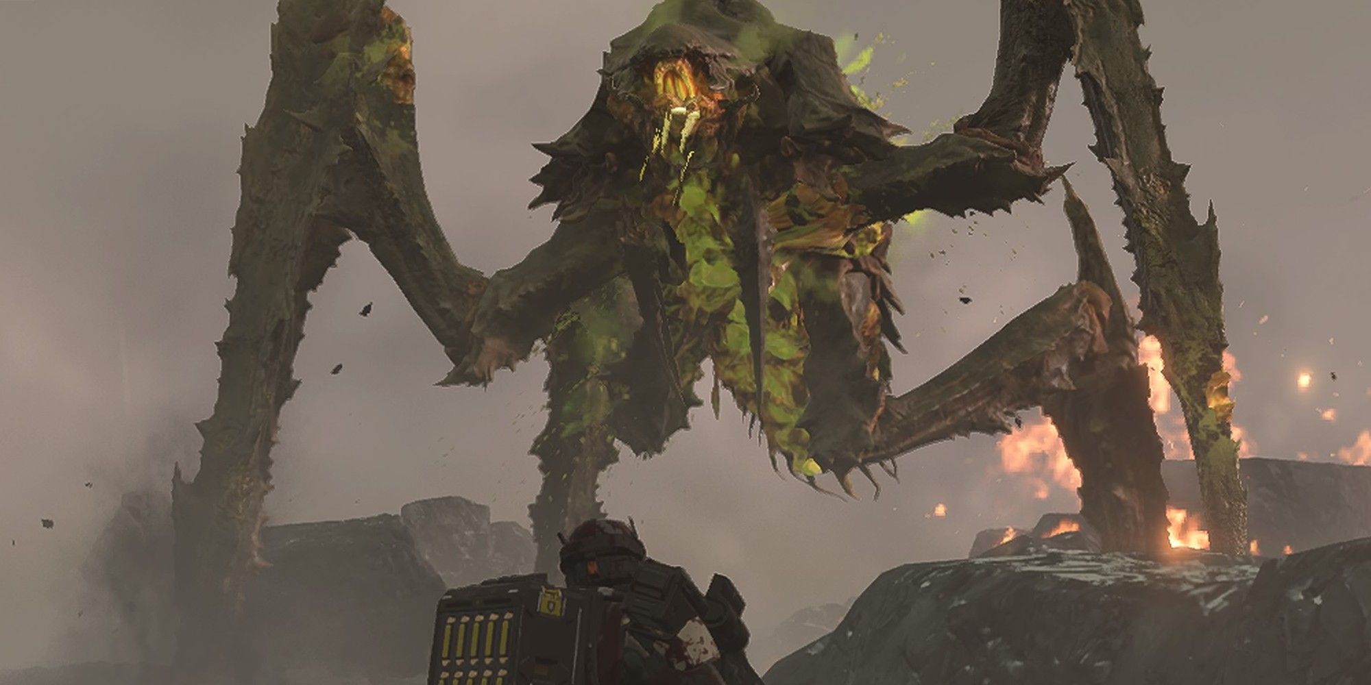 Helldivers 2: How To Defeat Bile Titans