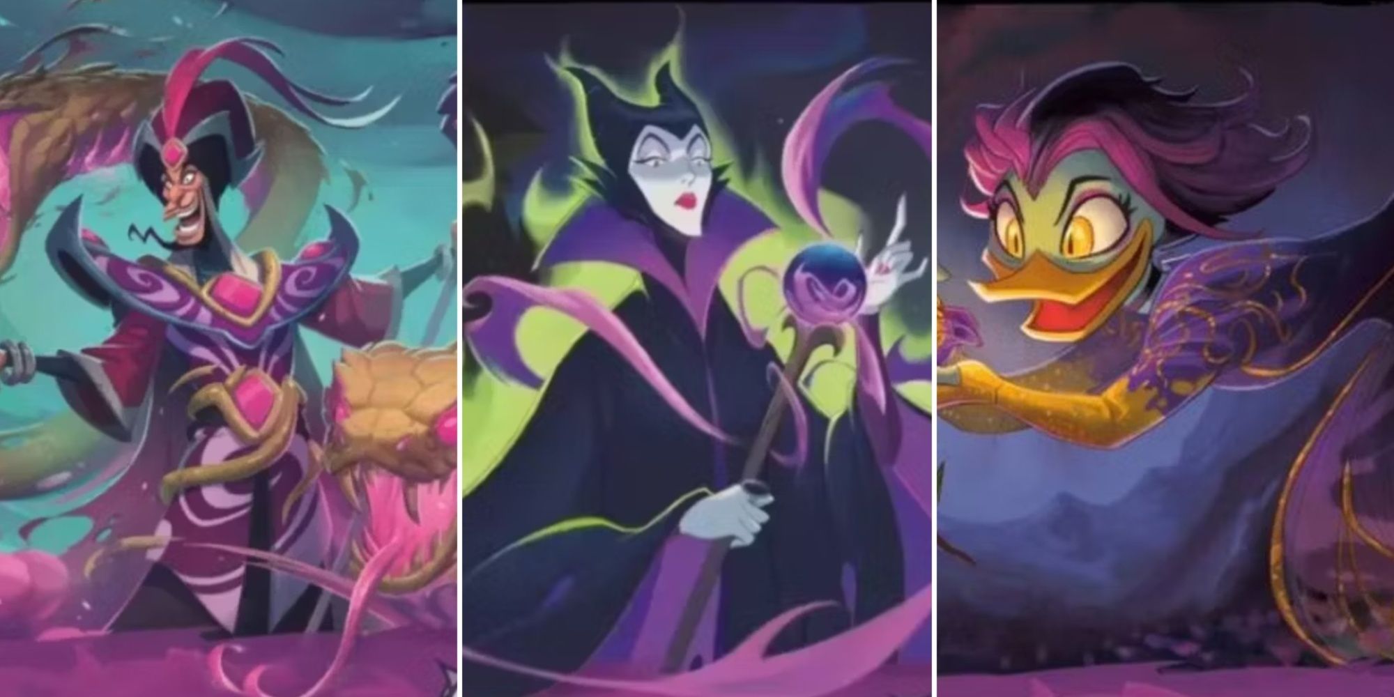 Disney Lorcana: The 10 Best Amethyst Cards In Into The Inklands